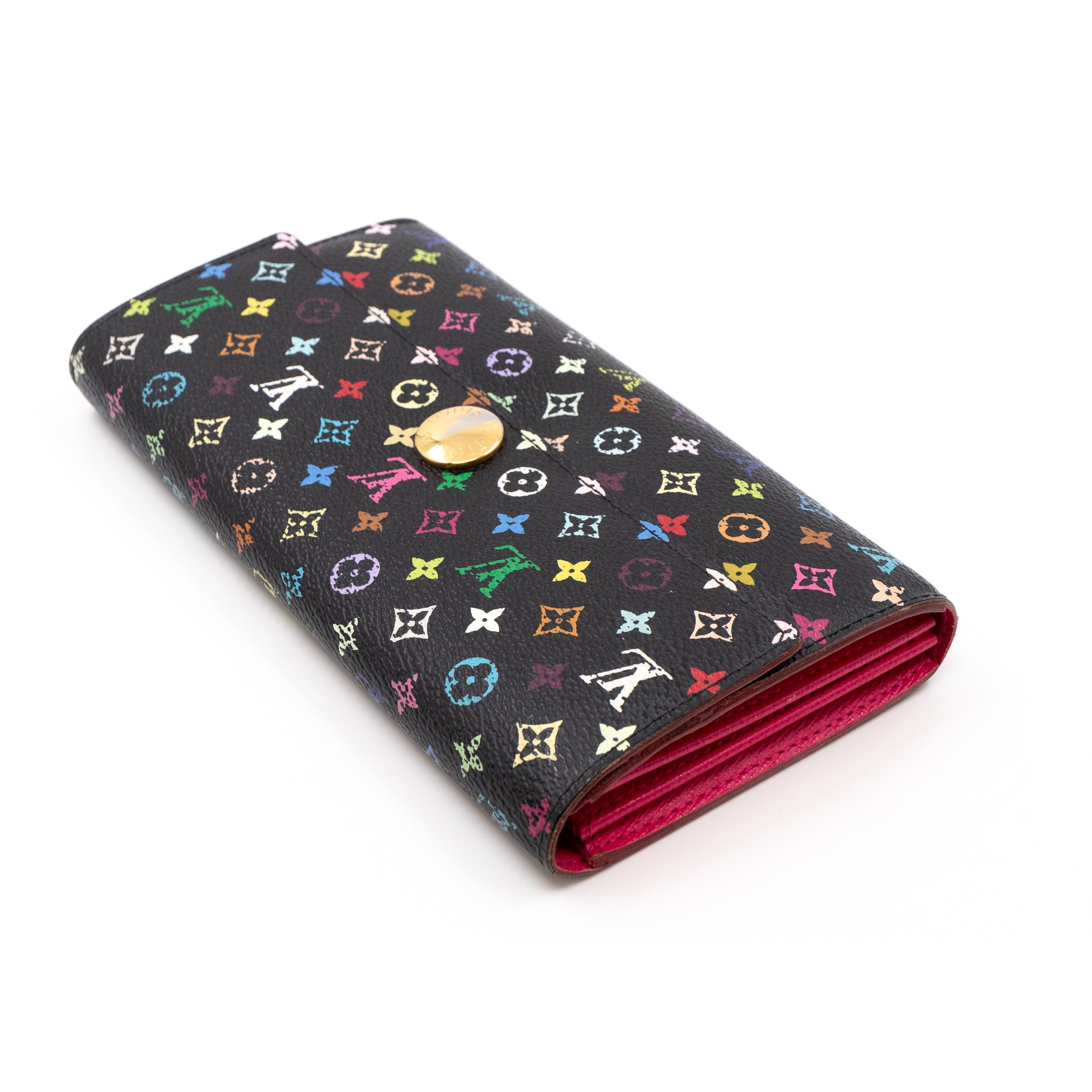 Sarah Wallet Multicolore Black