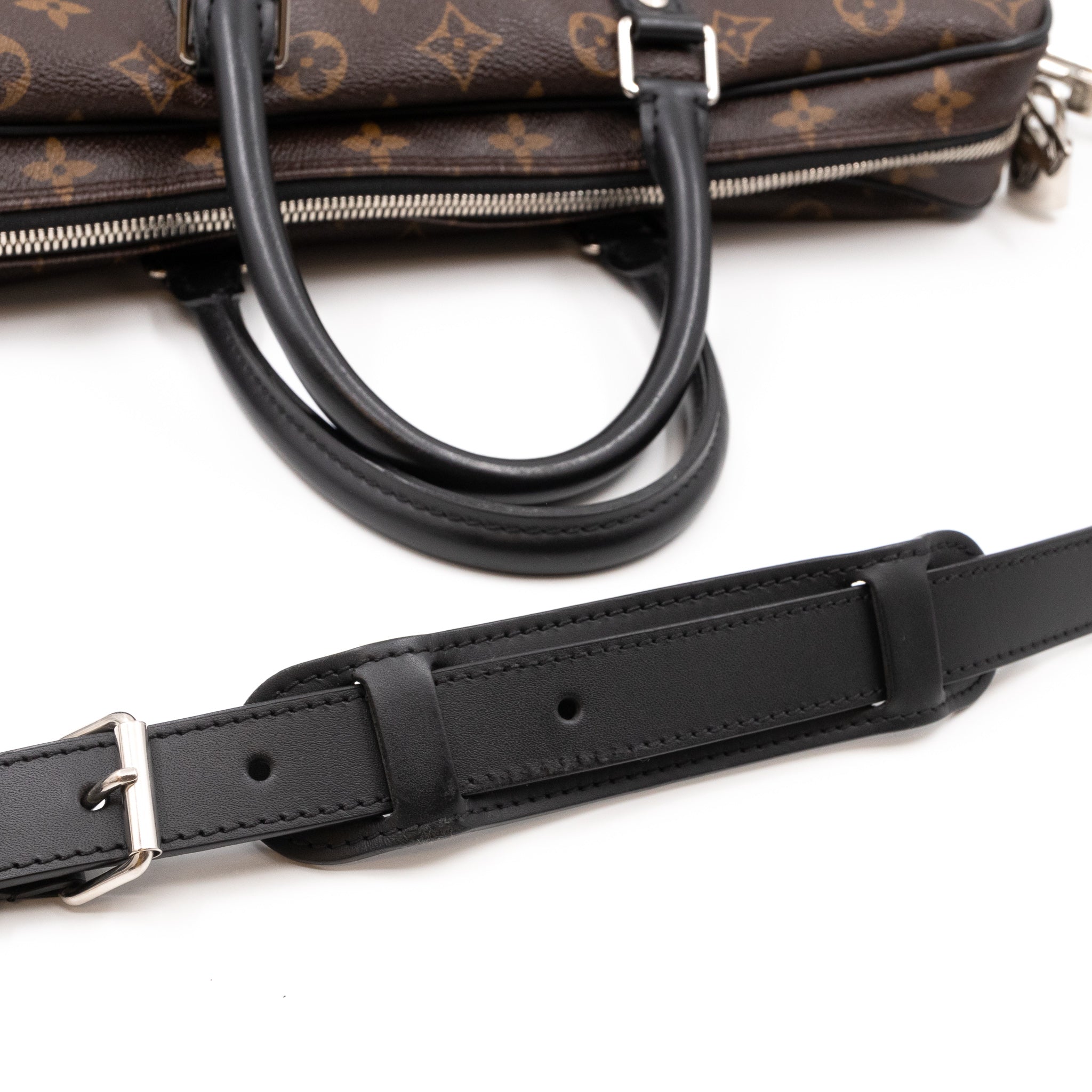 Porte-Documents Voyage PM Monogram Macassar