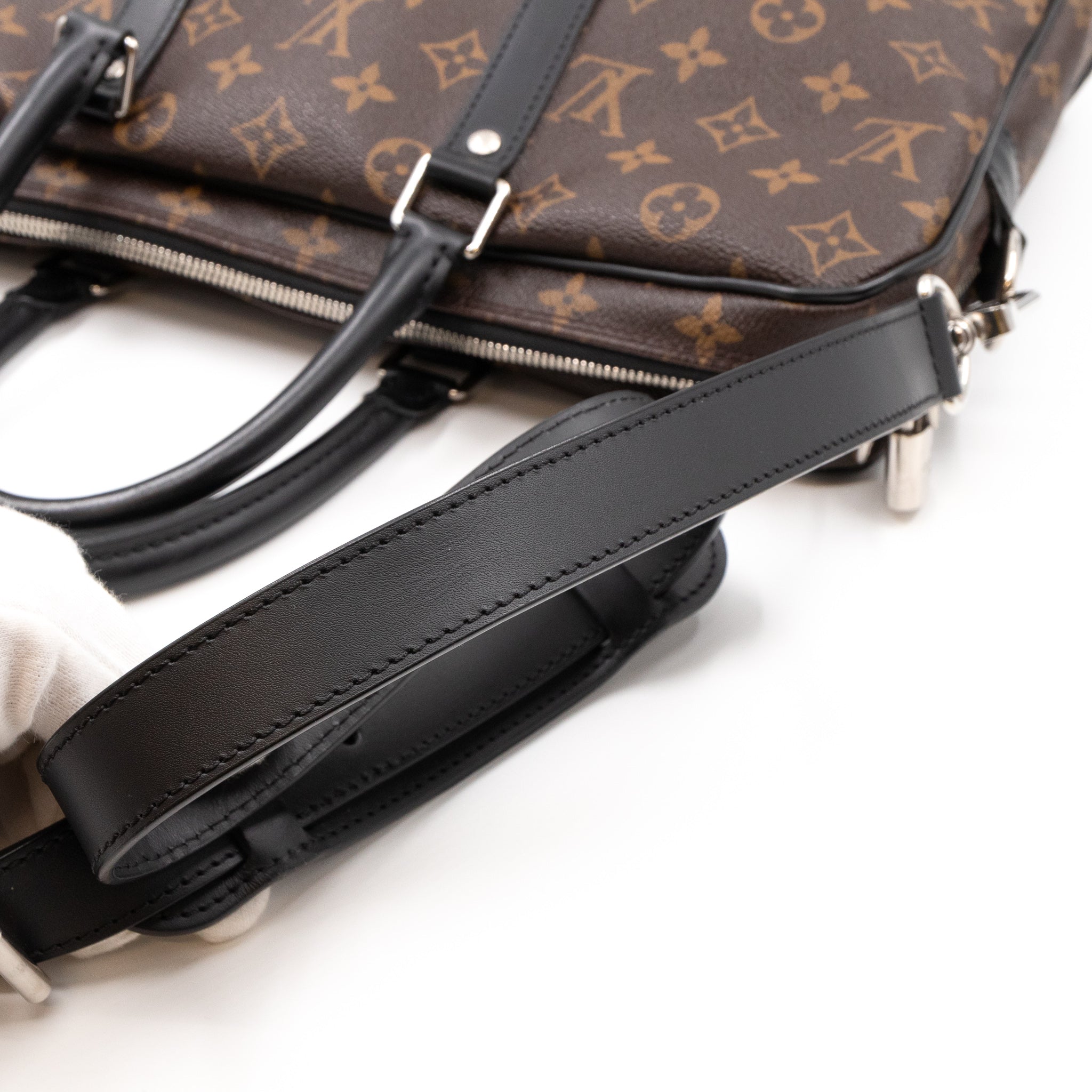 Porte-Documents Voyage PM Monogram Macassar