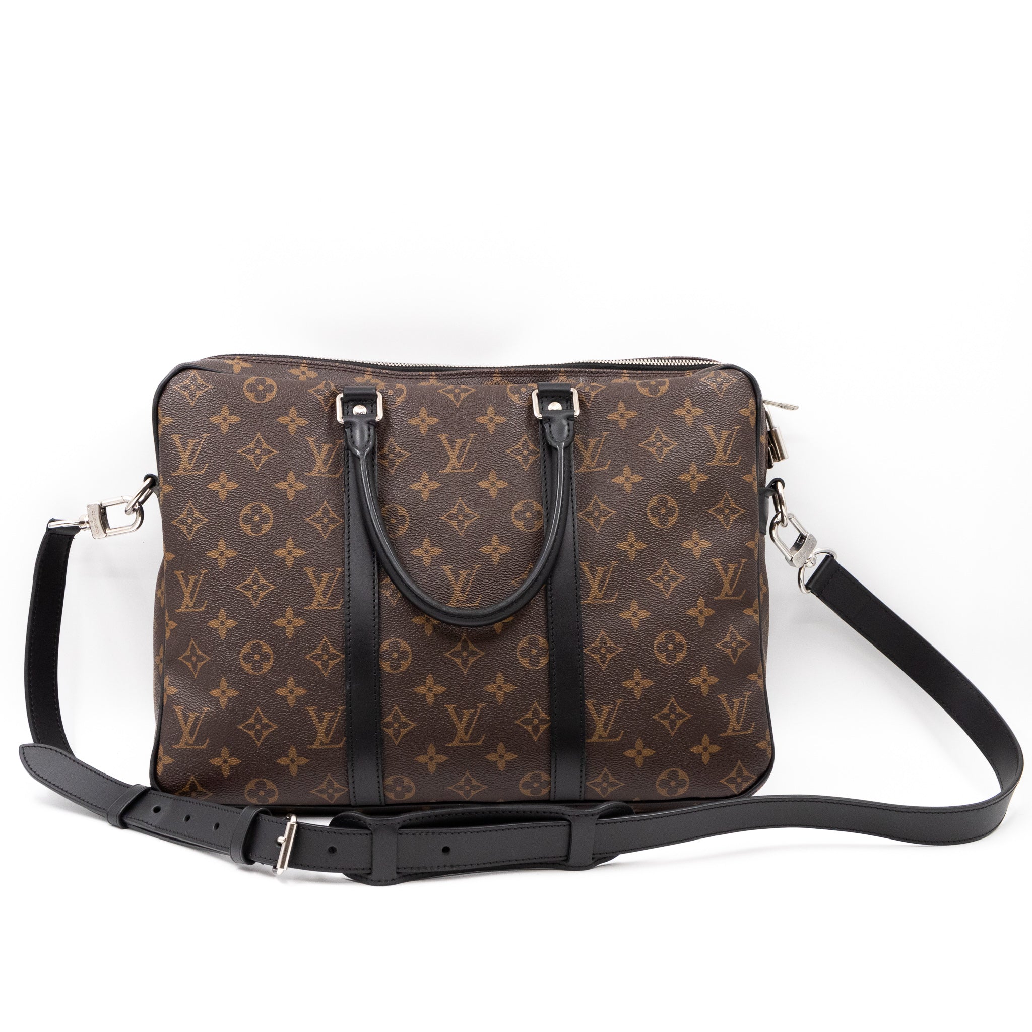 Porte-Documents Voyage PM Monogram Macassar