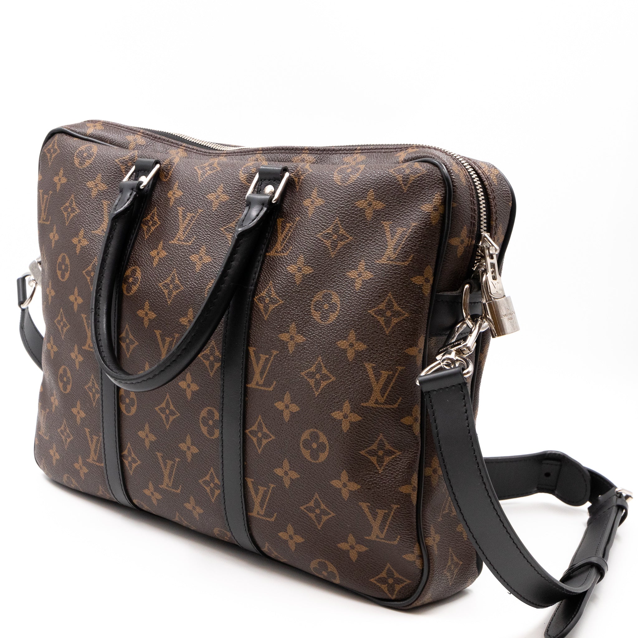 Porte-Documents Voyage PM Monogram Macassar