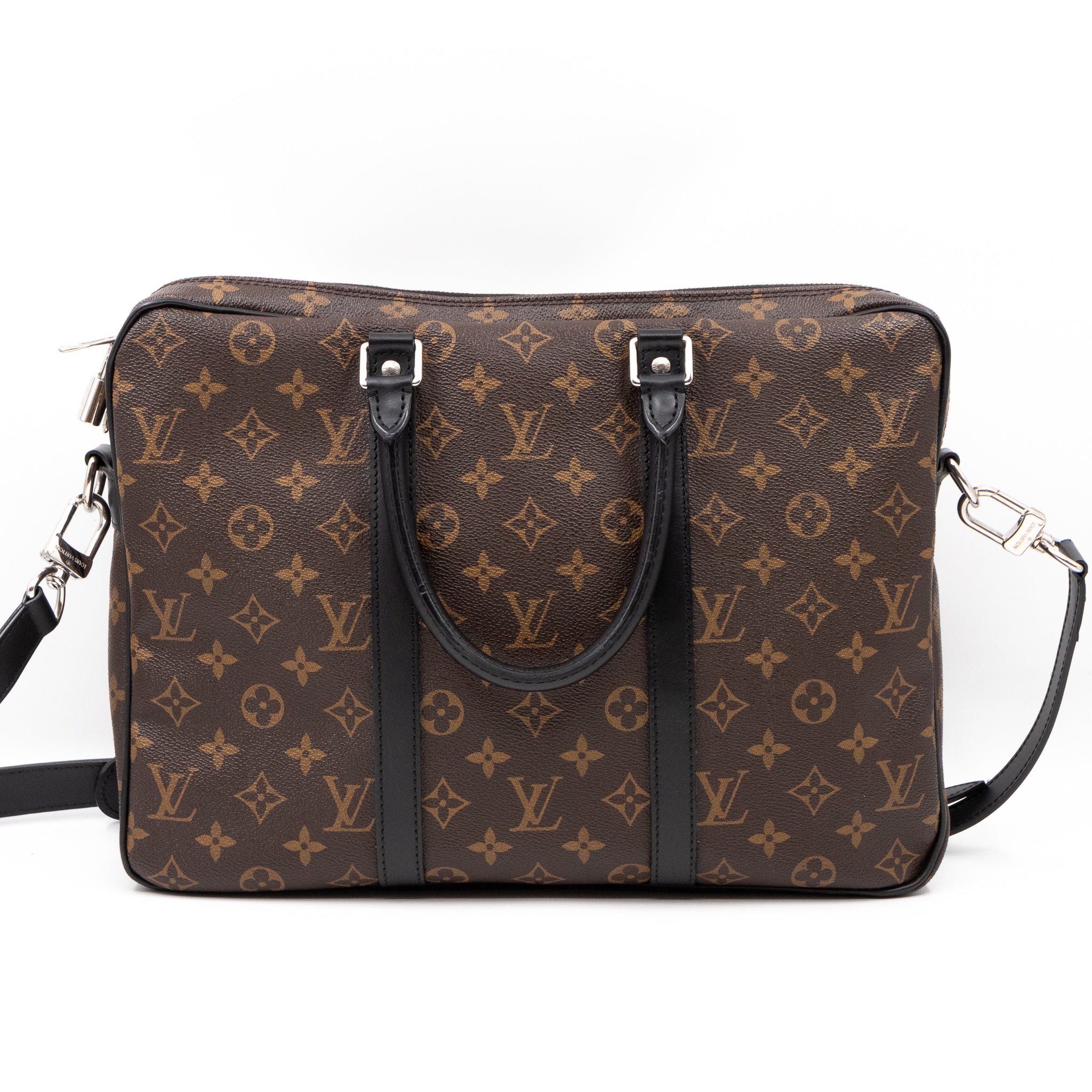 Porte-Documents Voyage PM Monogram Macassar