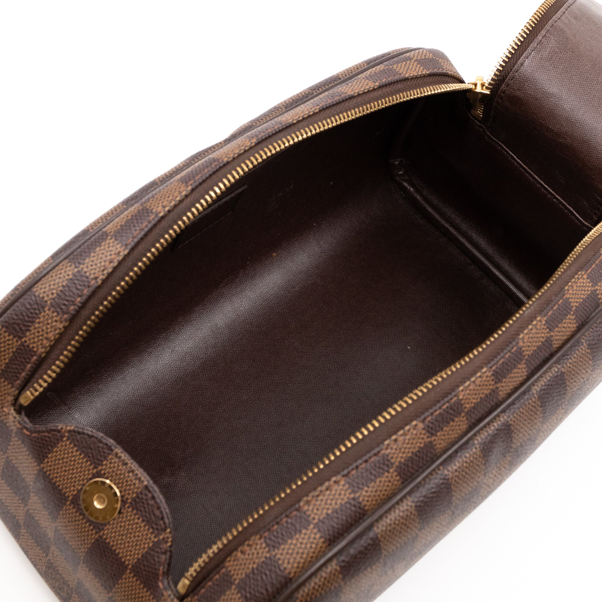 Dopp Kit Toilet Pouch Damier Ebene