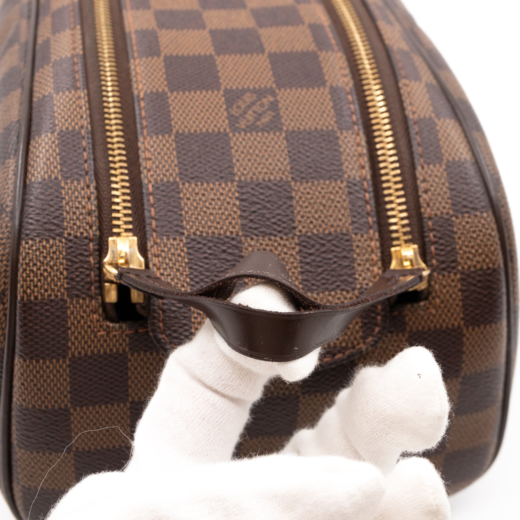 Dopp Kit Toilet Pouch Damier Ebene