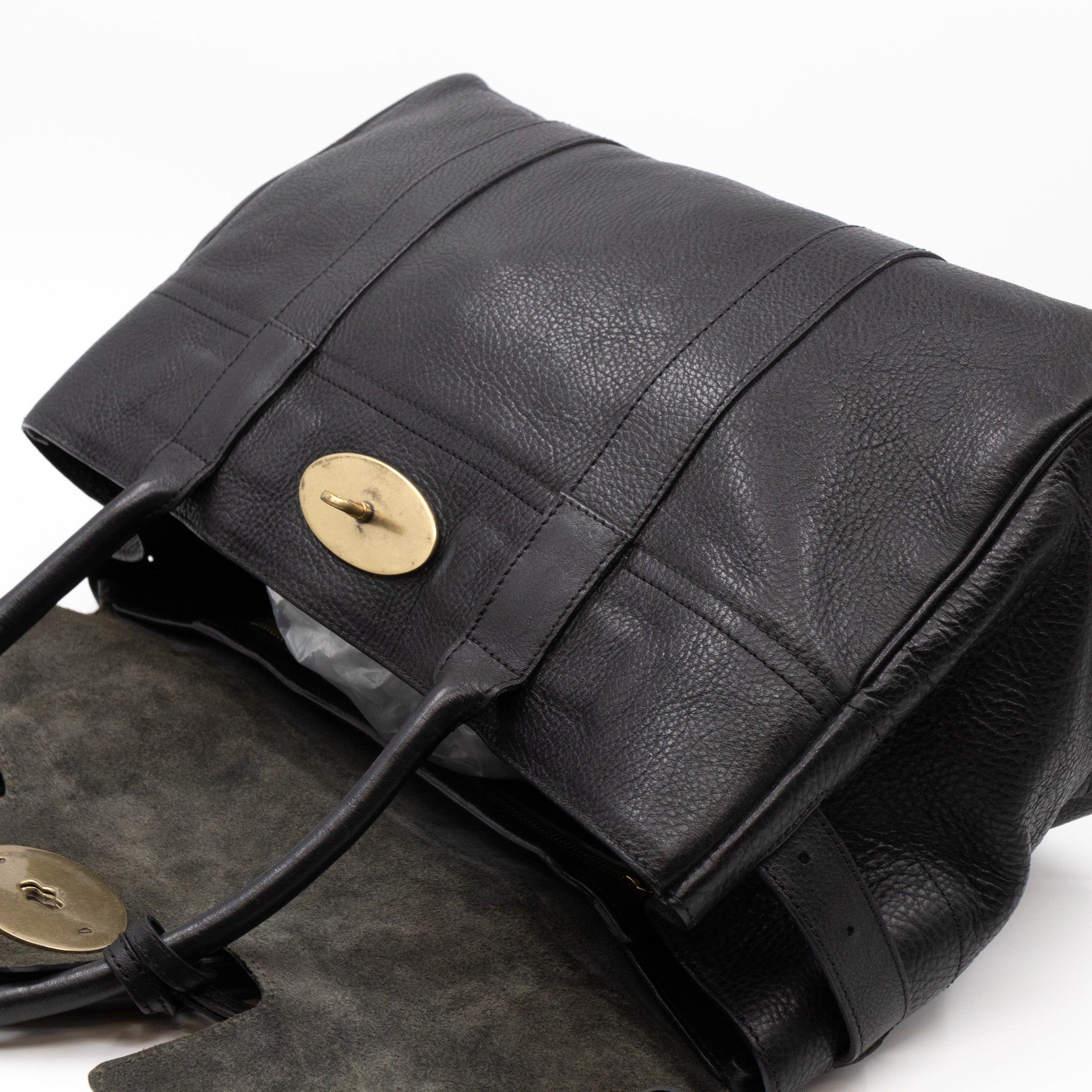 Bayswater Black Leather