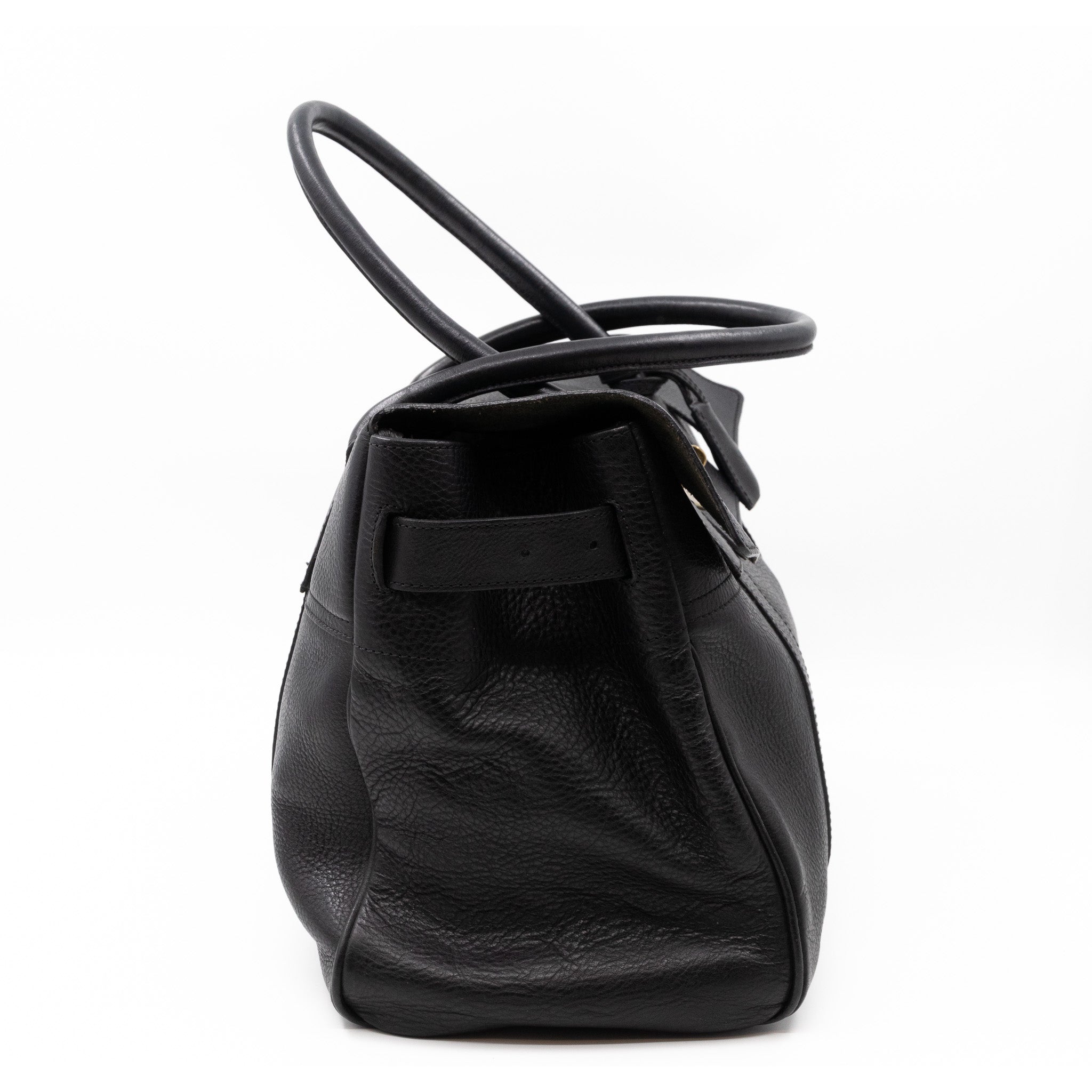 Bayswater Black Leather