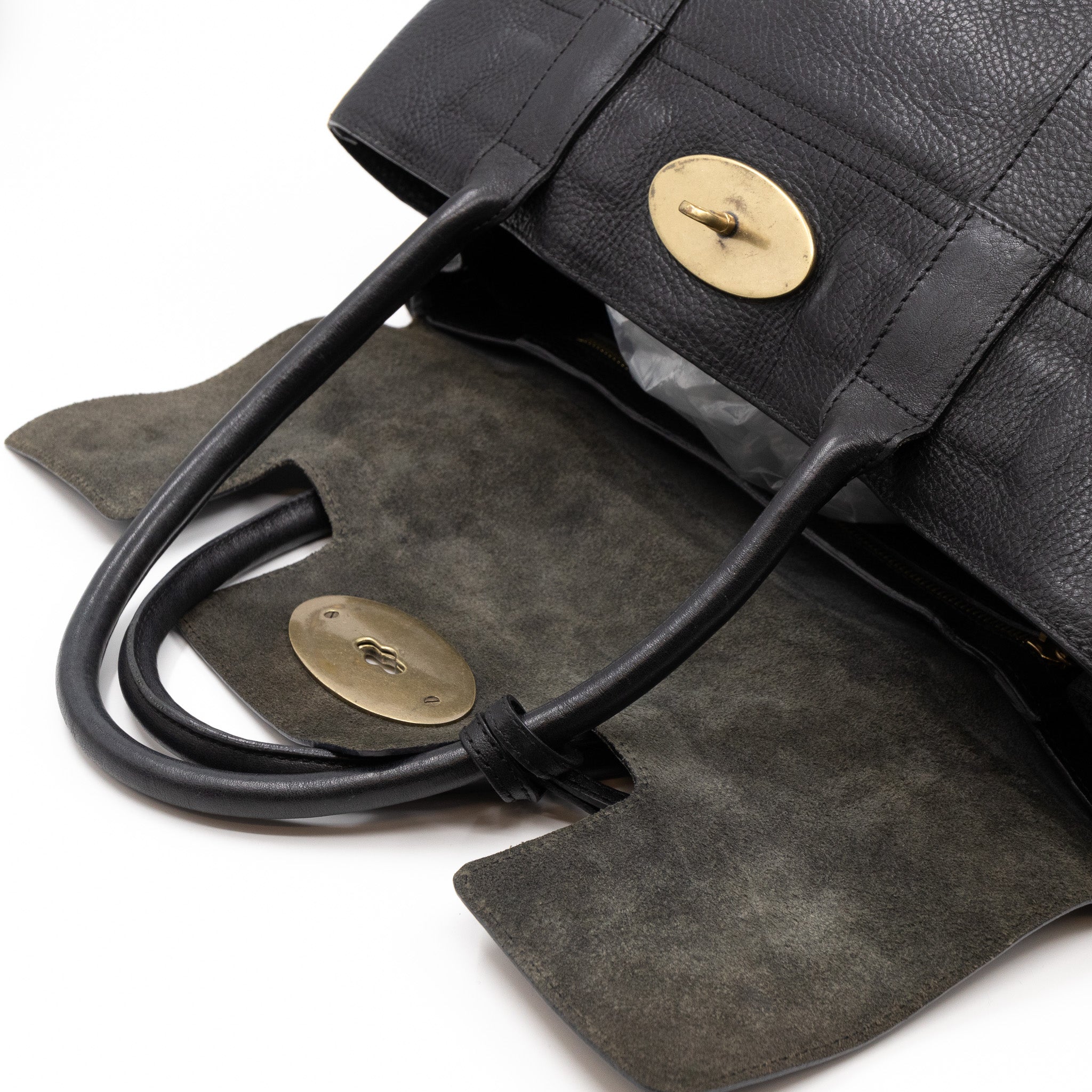 Bayswater Black Leather