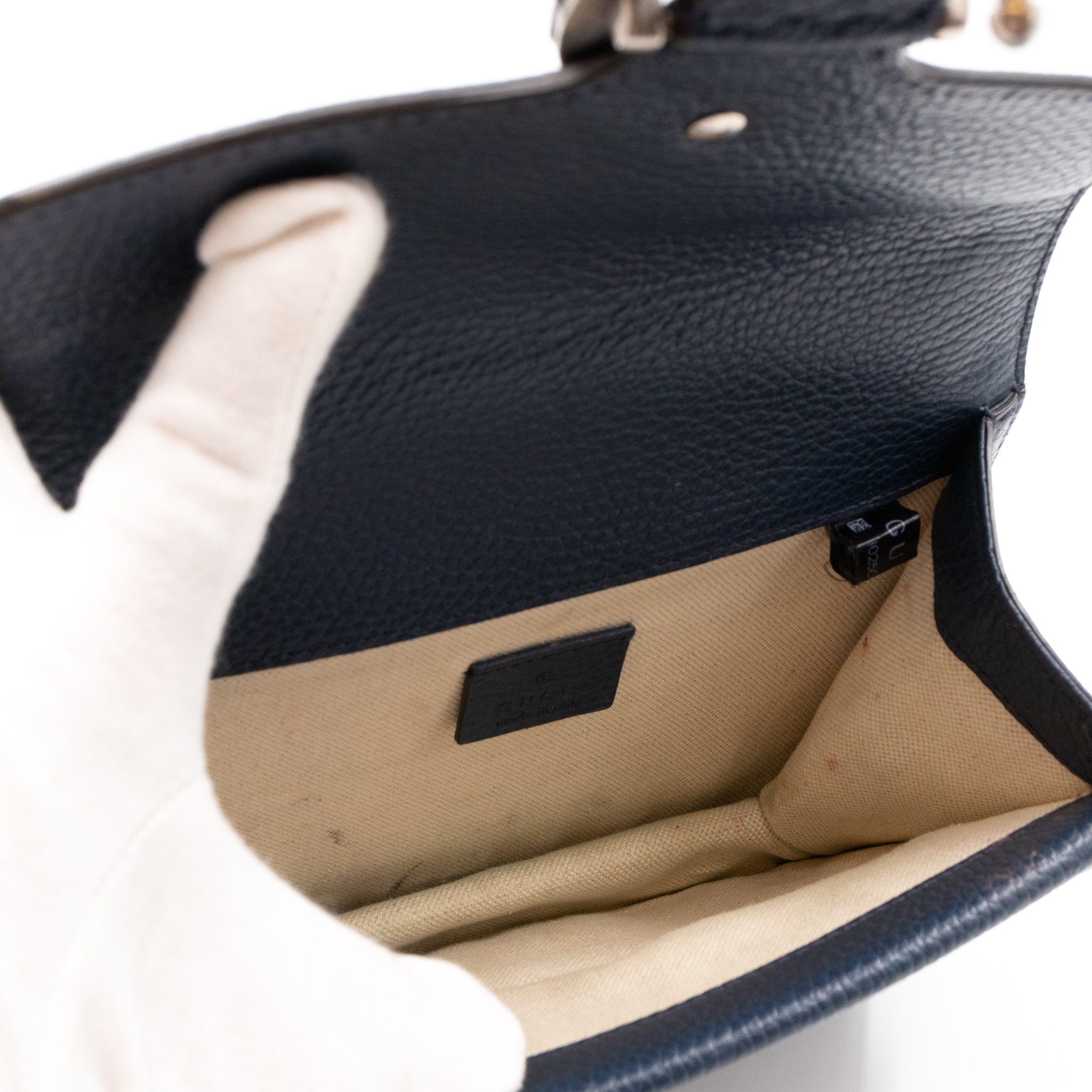 Dionysus Mini Navy Leather