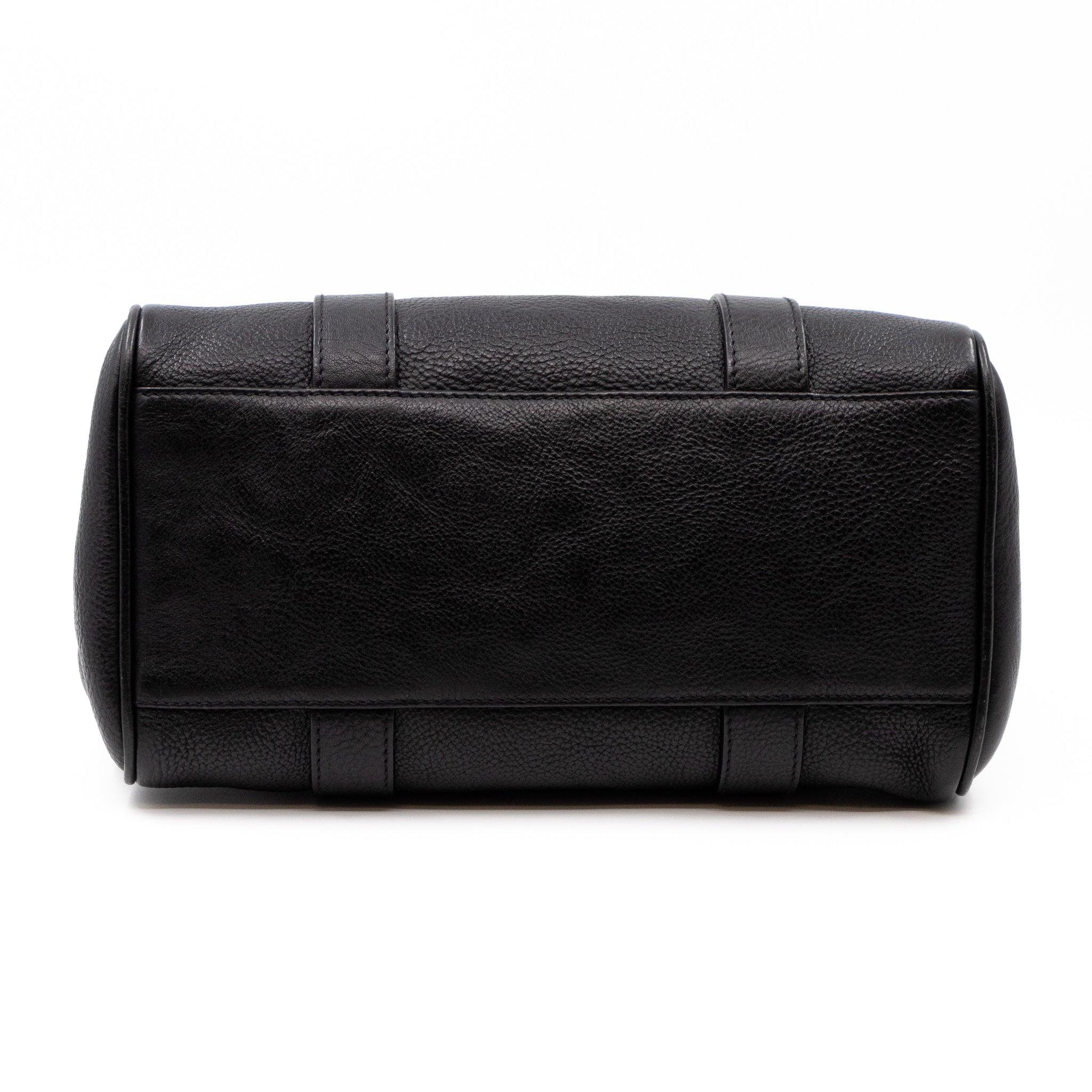 Small Bayswater Black Leather