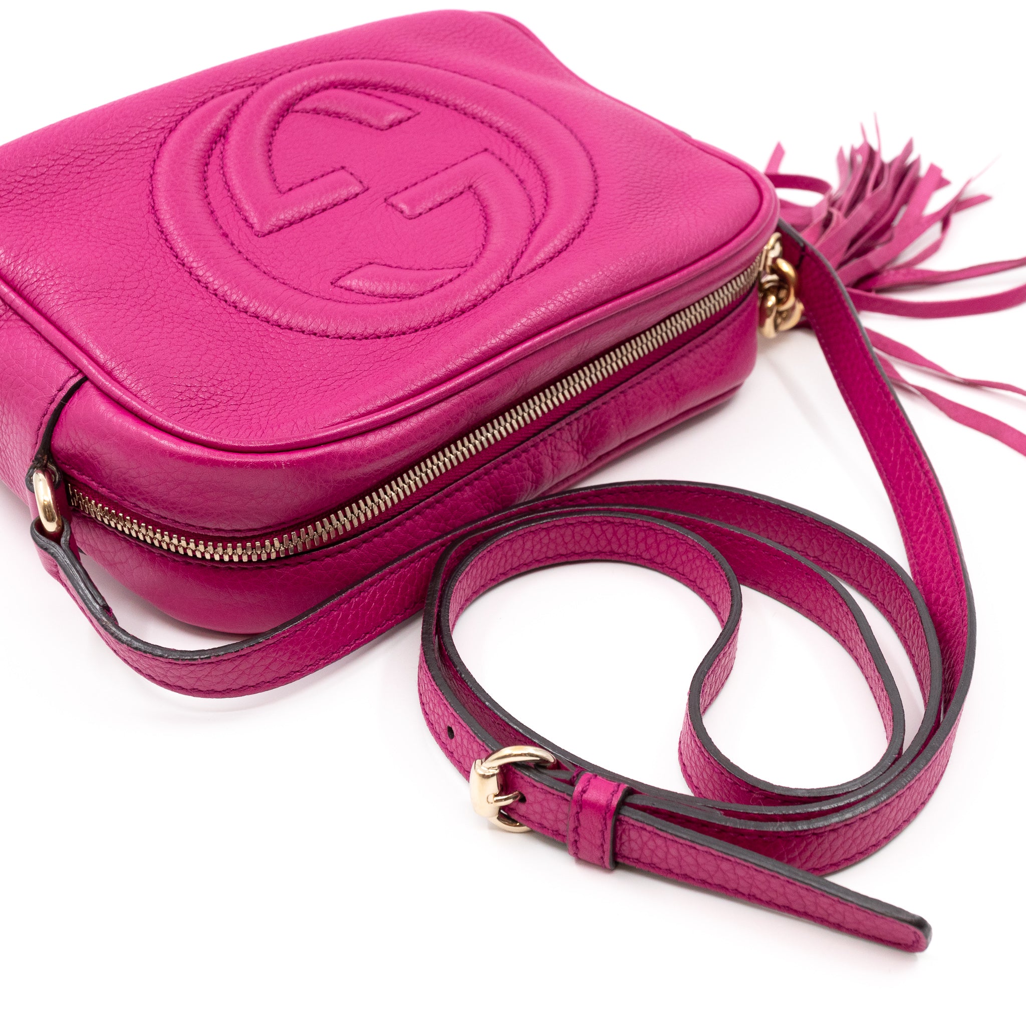 Disco Soho Fuchsia Leather