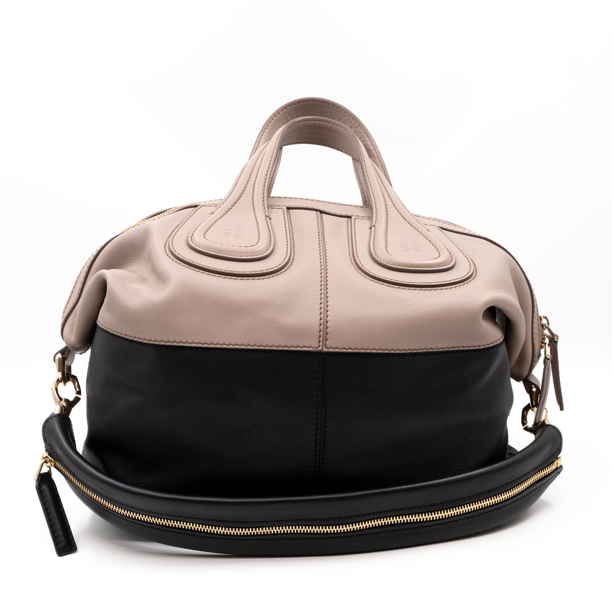 Nightingale Medium Beige & Black Leather