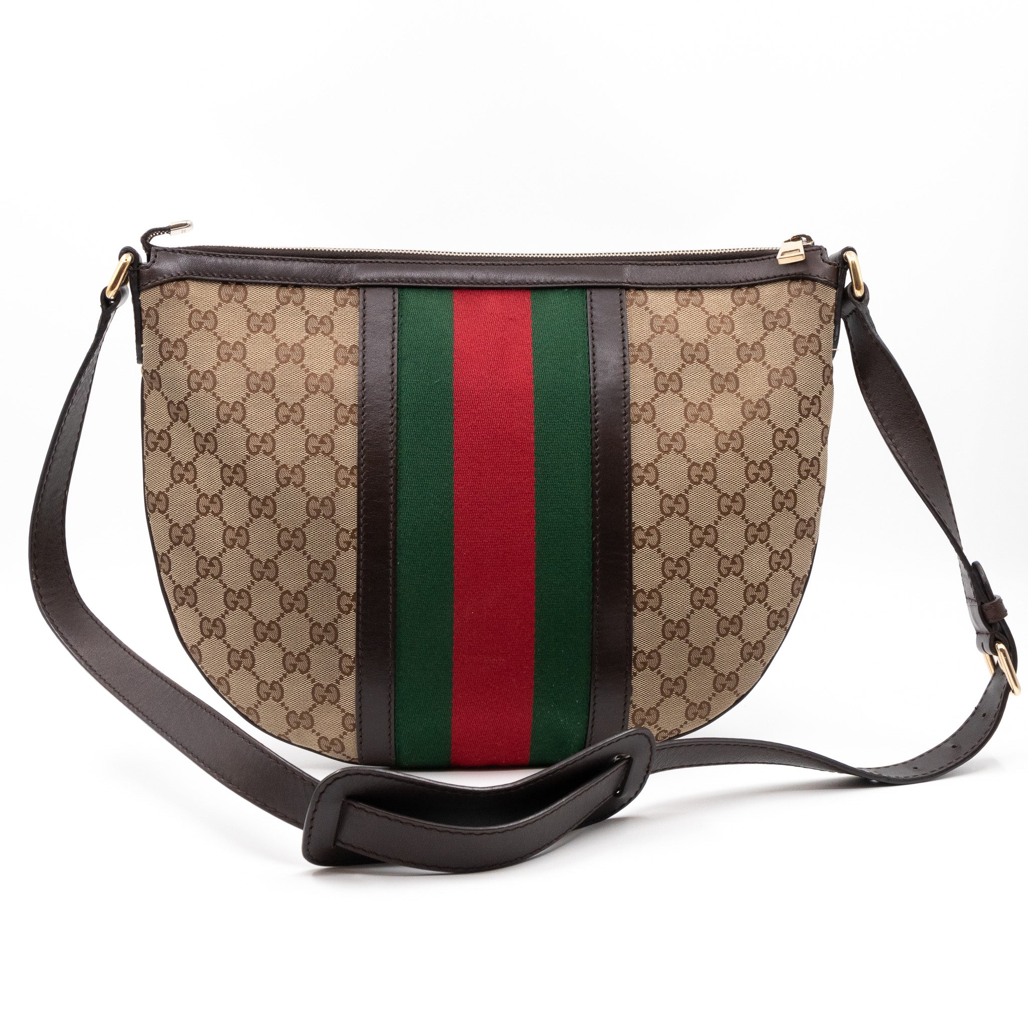 Saddle Messenger Medium GG Supreme