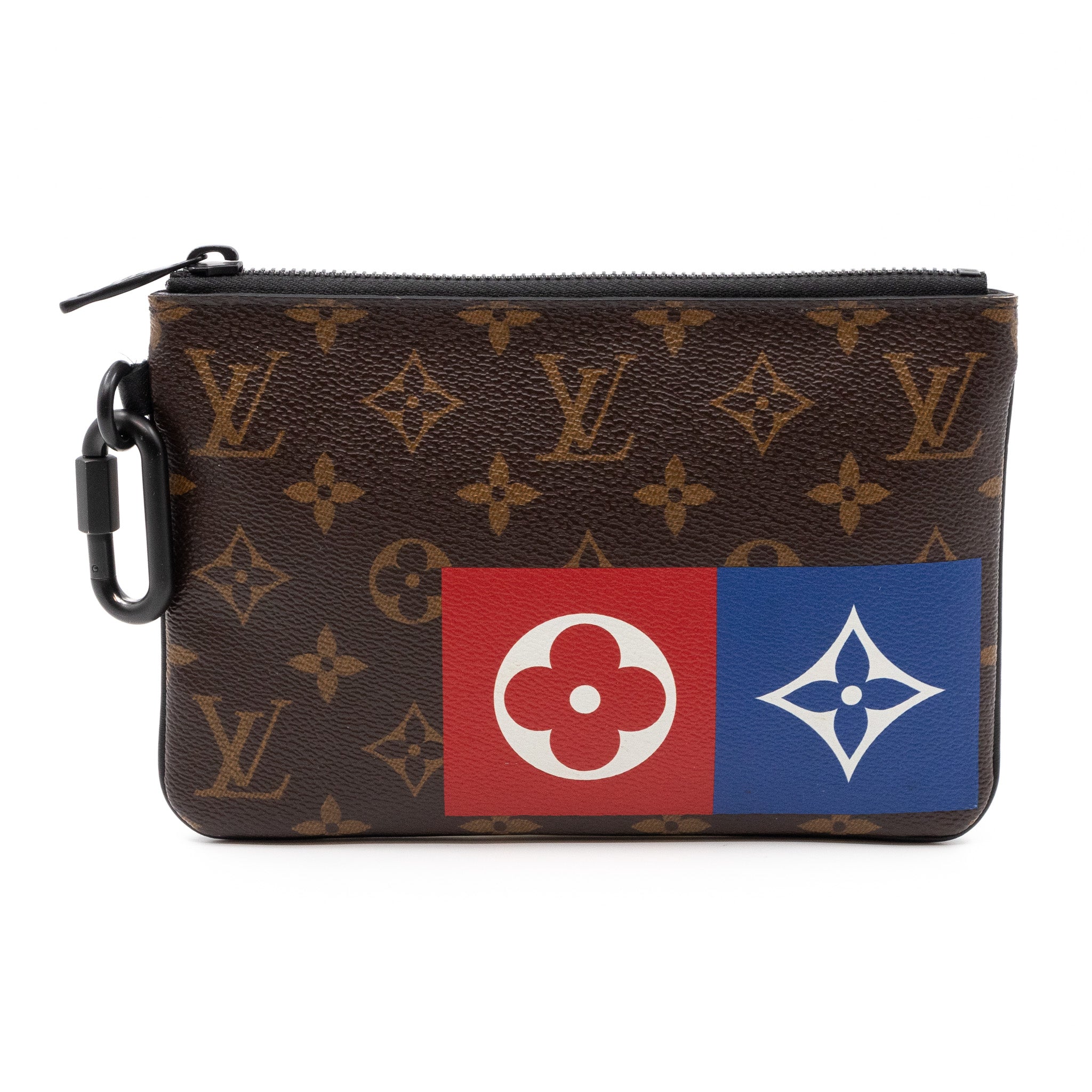 Zipped Pouch MM Monogram Logo Story