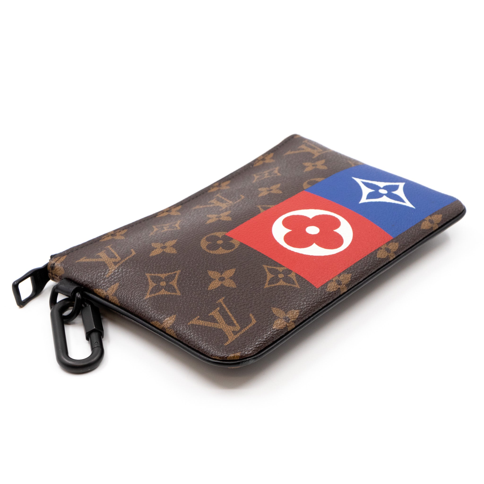 Zipped Pouch MM Monogram Logo Story