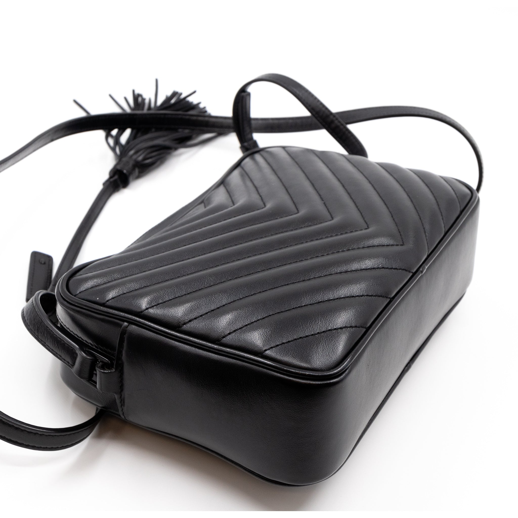 Lou Camera Bag Black Leather