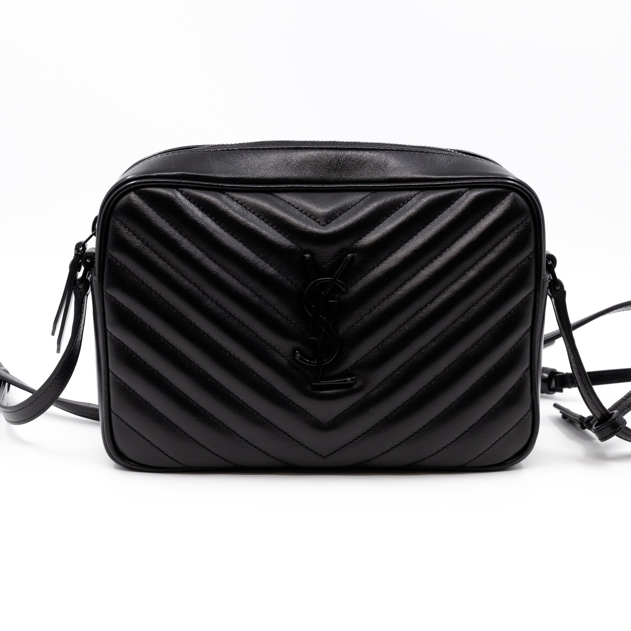 Lou Camera Bag Black Leather