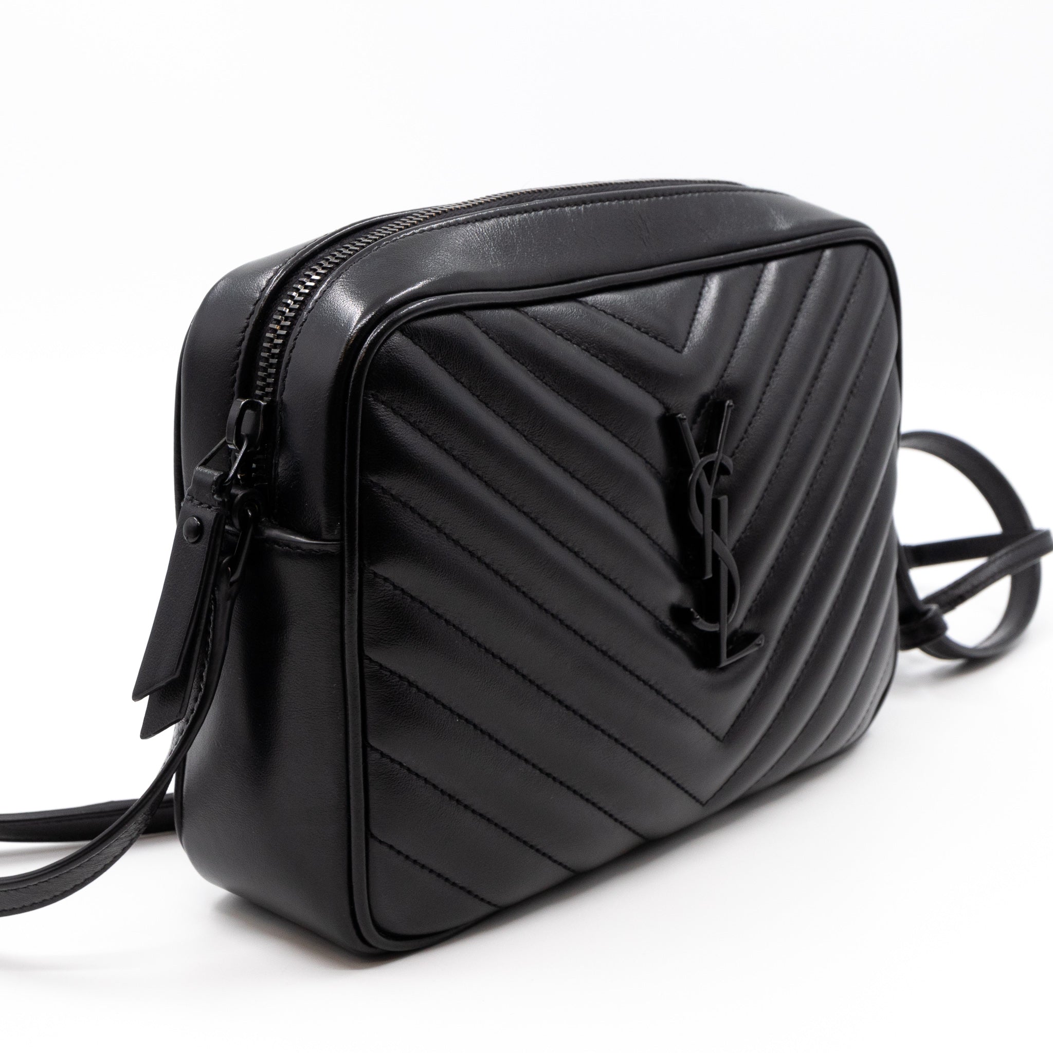 Lou Camera Bag Black Leather