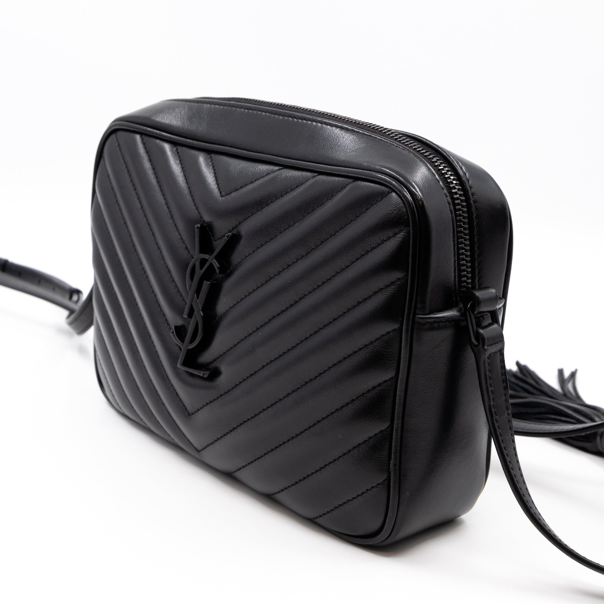 Lou Camera Bag Black Leather