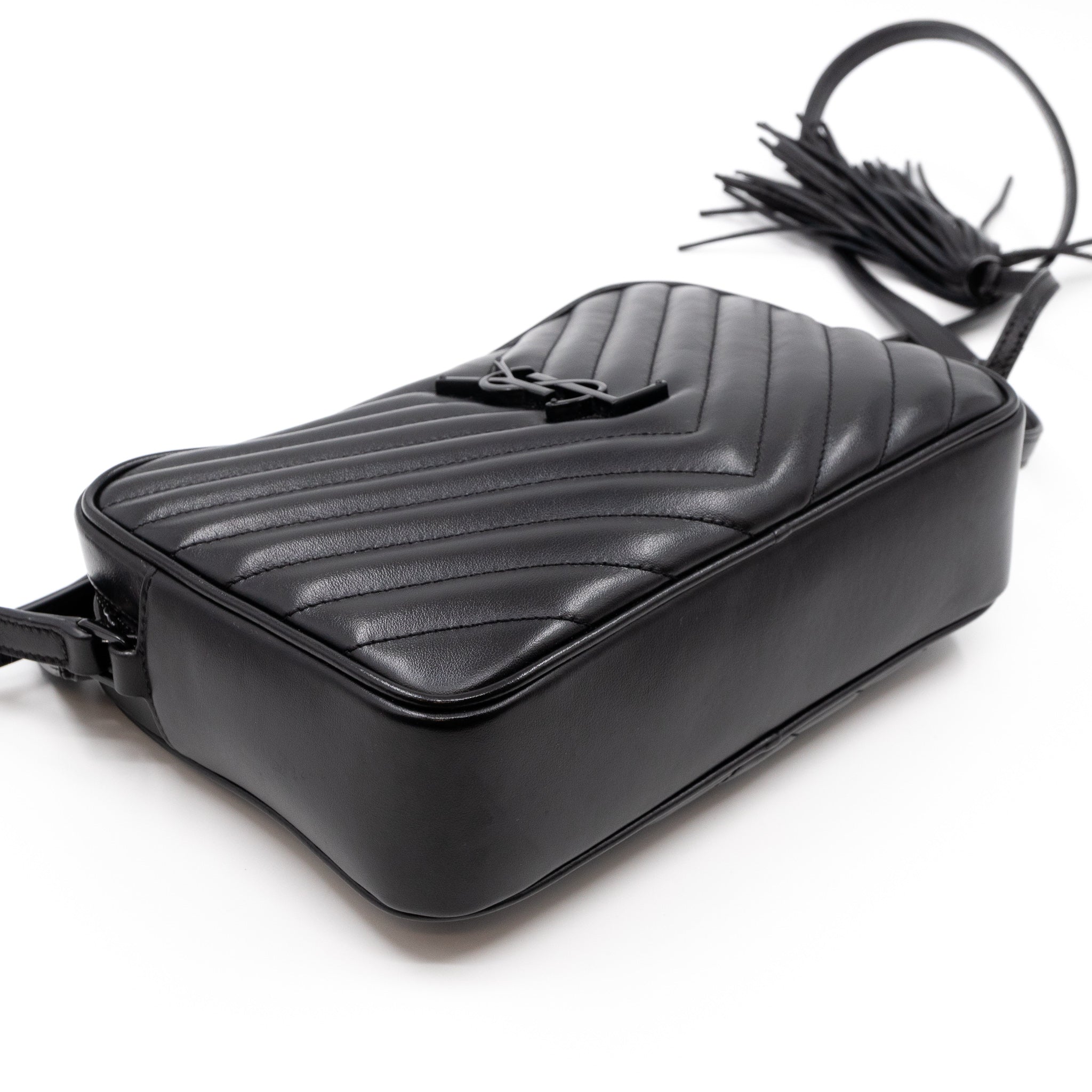 Lou Camera Bag Black Leather