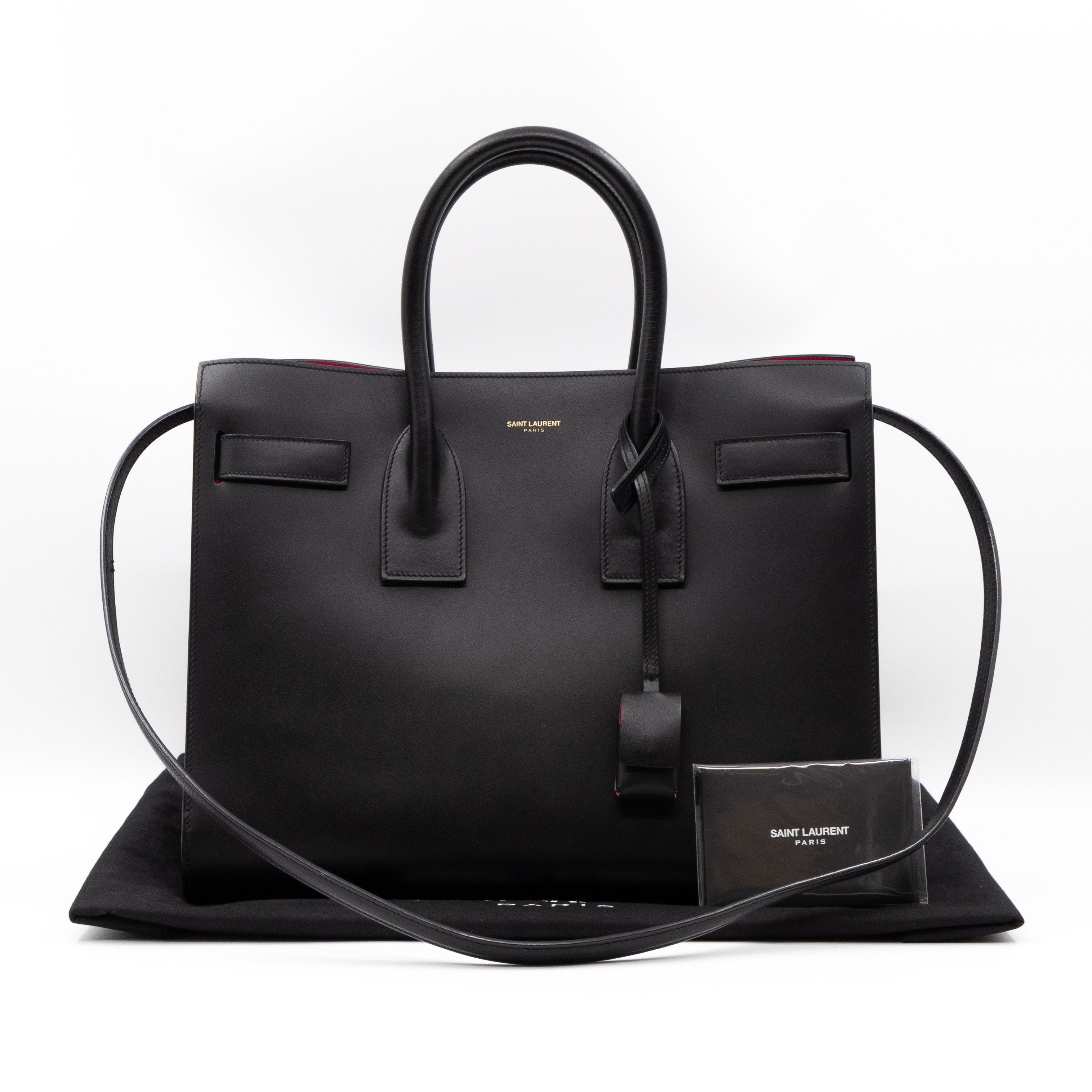 Sac de Jour Small Black Leather