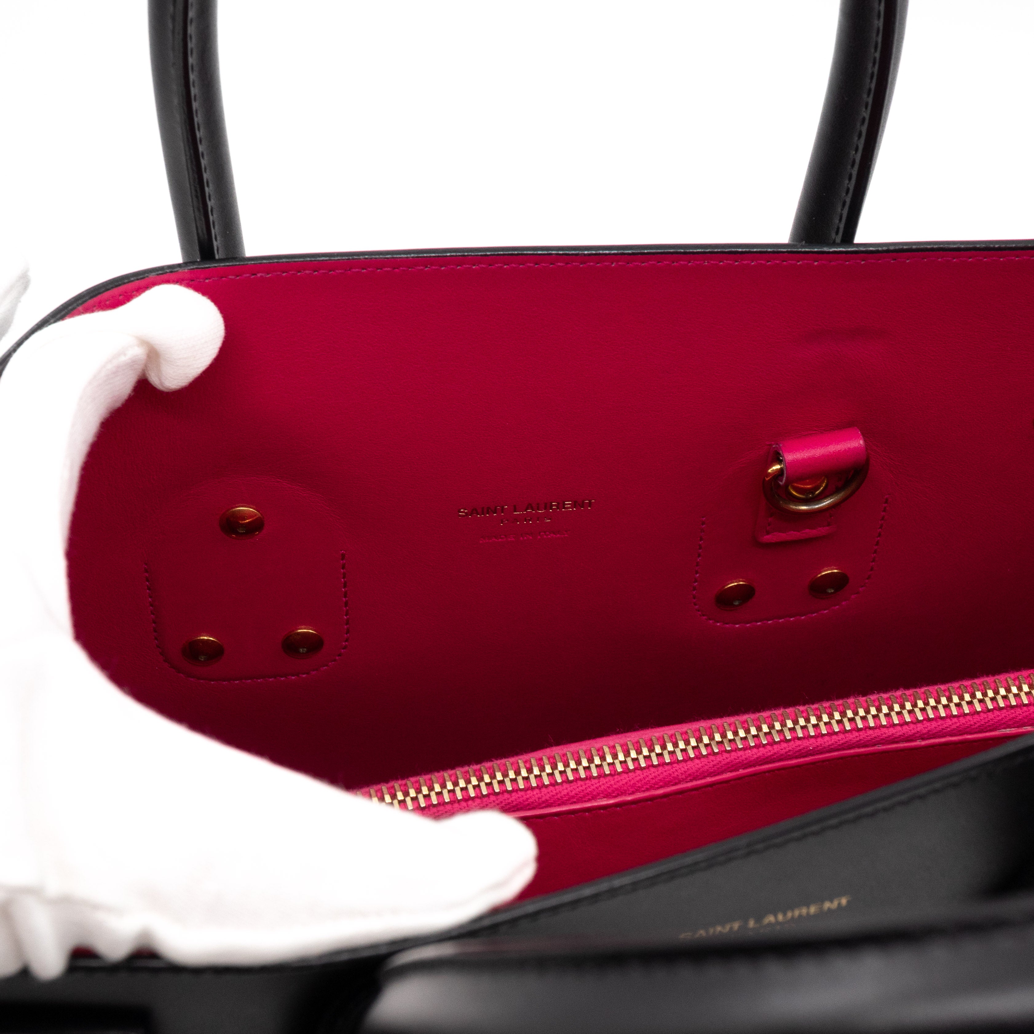 Sac de Jour Small Black Leather