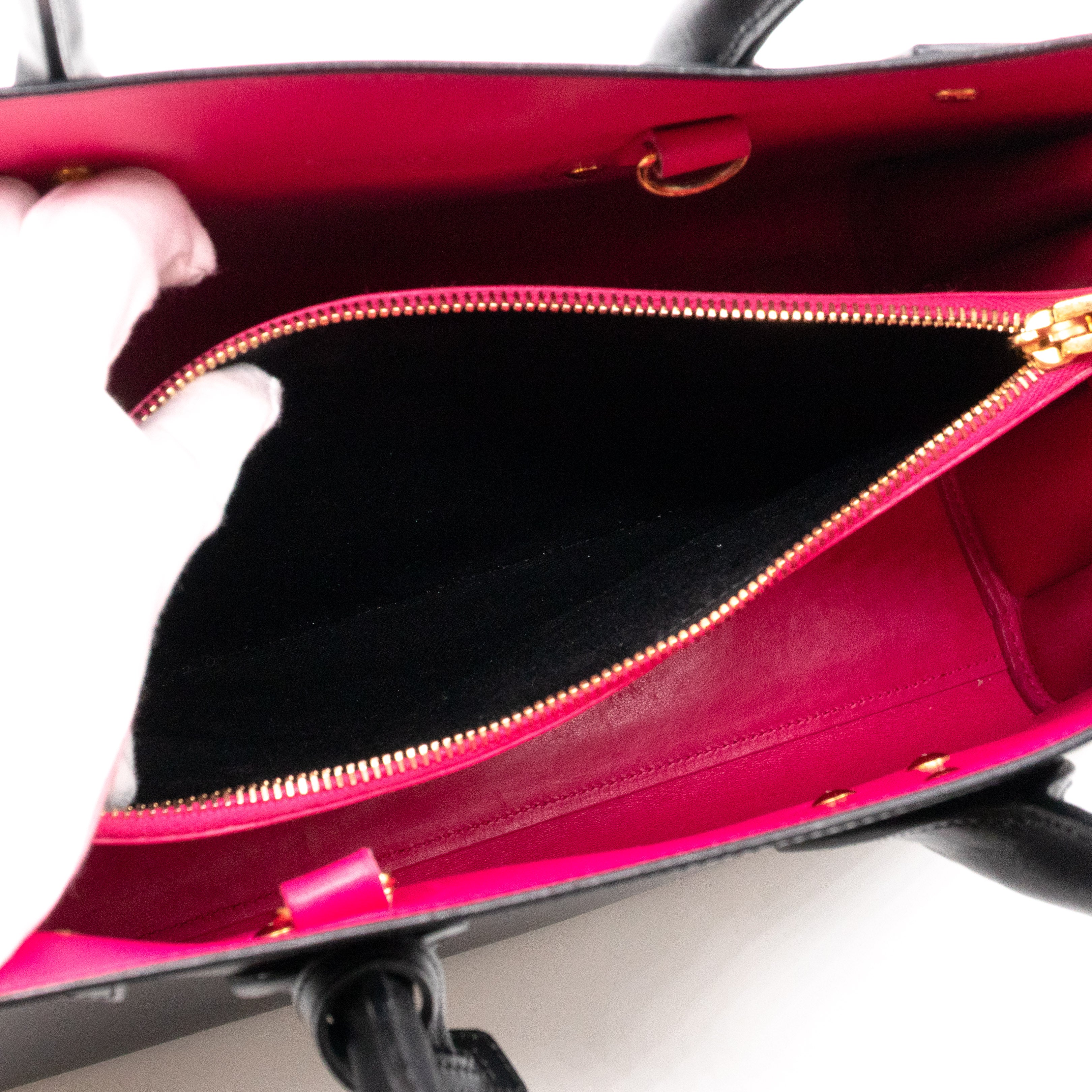 Sac de Jour Small Black Leather