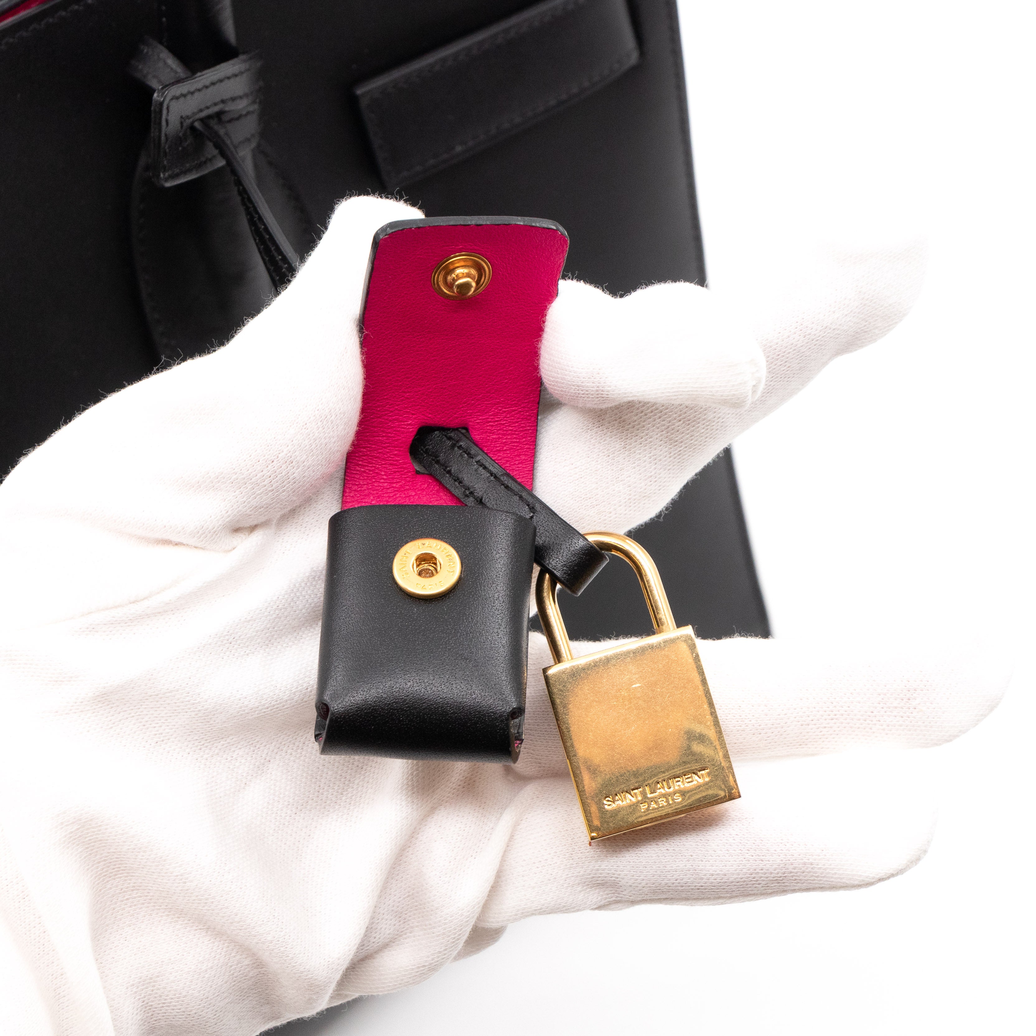 Sac de Jour Small Black Leather