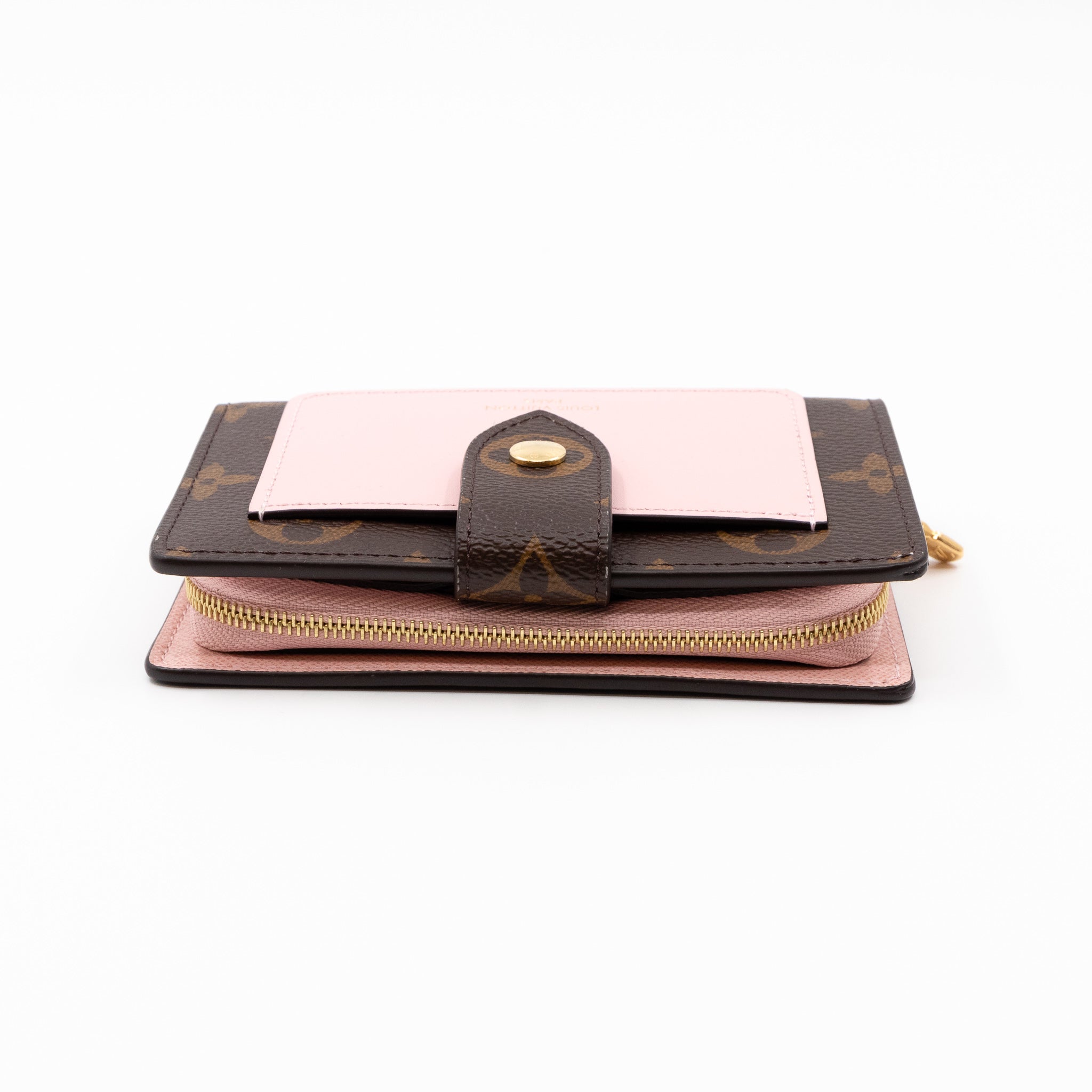 Juliette Wallet Monogram Rose Ballerine