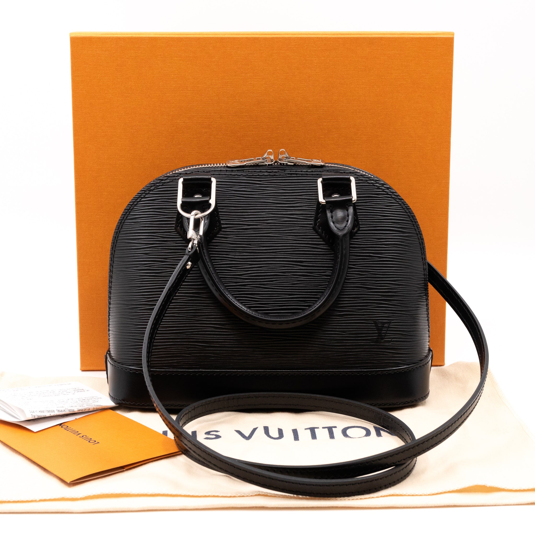 Alma BB Epi Leather Black