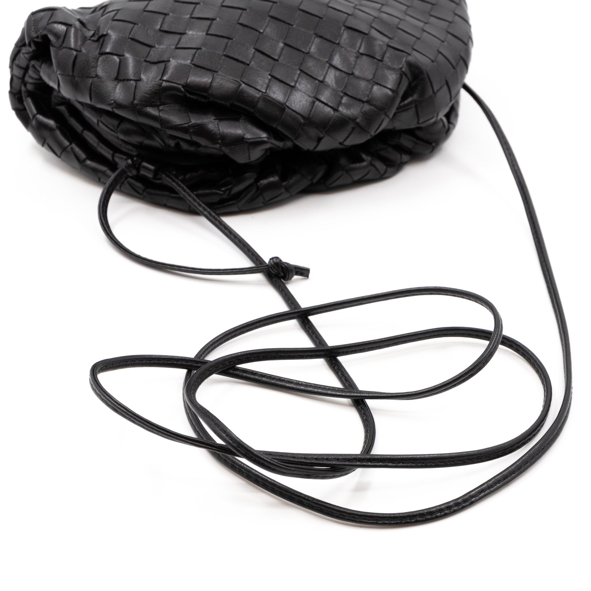 The Pouch Mini Crossbody Intrecciato Black