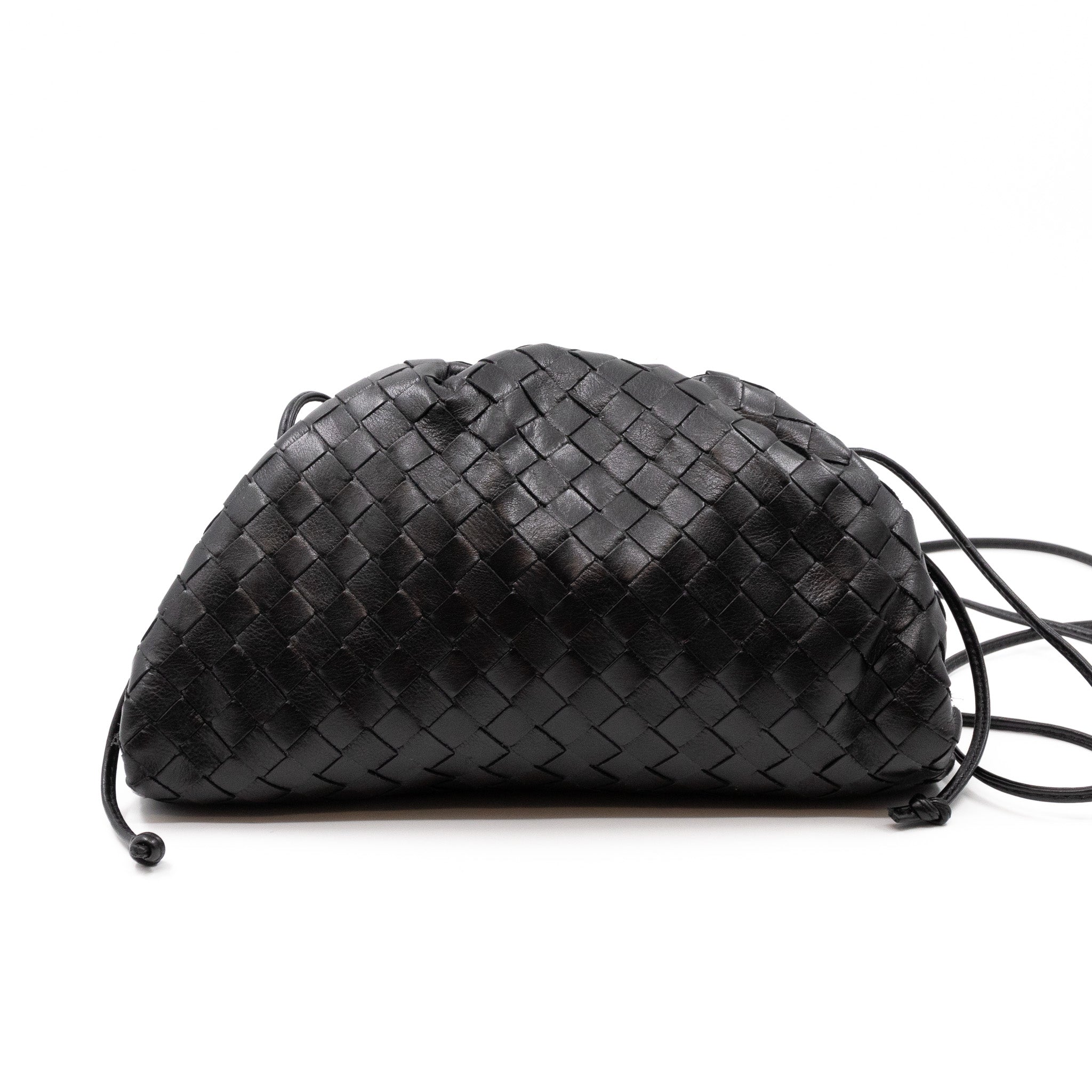 The Pouch Mini Crossbody Intrecciato Black