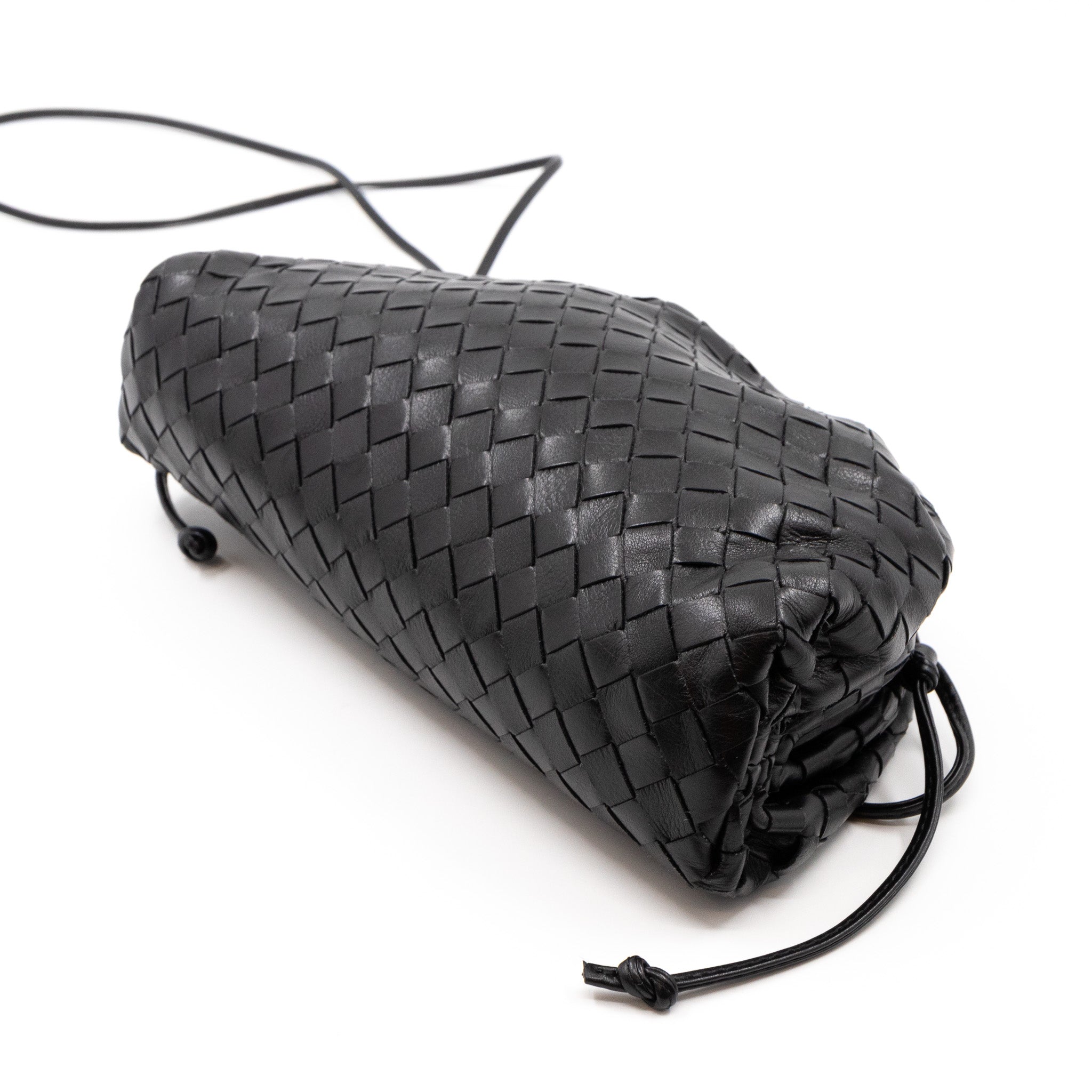 The Pouch Mini Crossbody Intrecciato Black