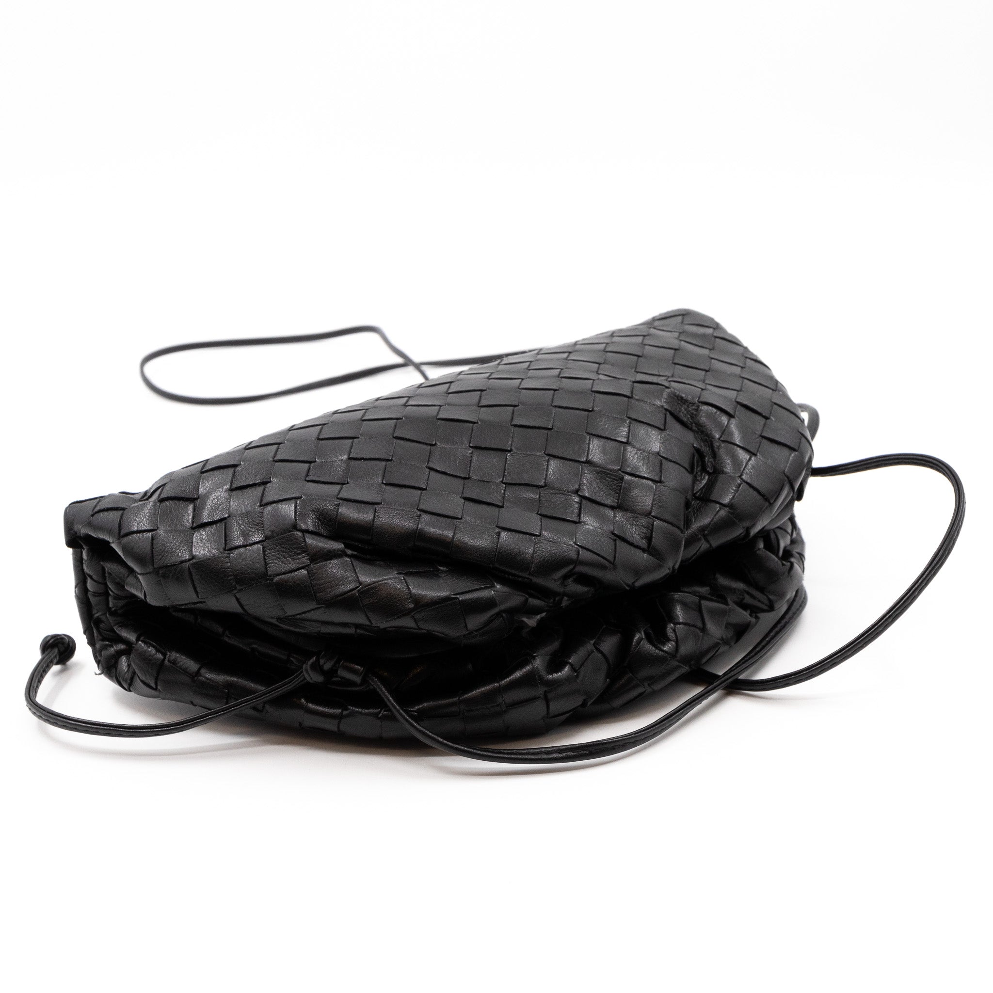 The Pouch Mini Crossbody Intrecciato Black