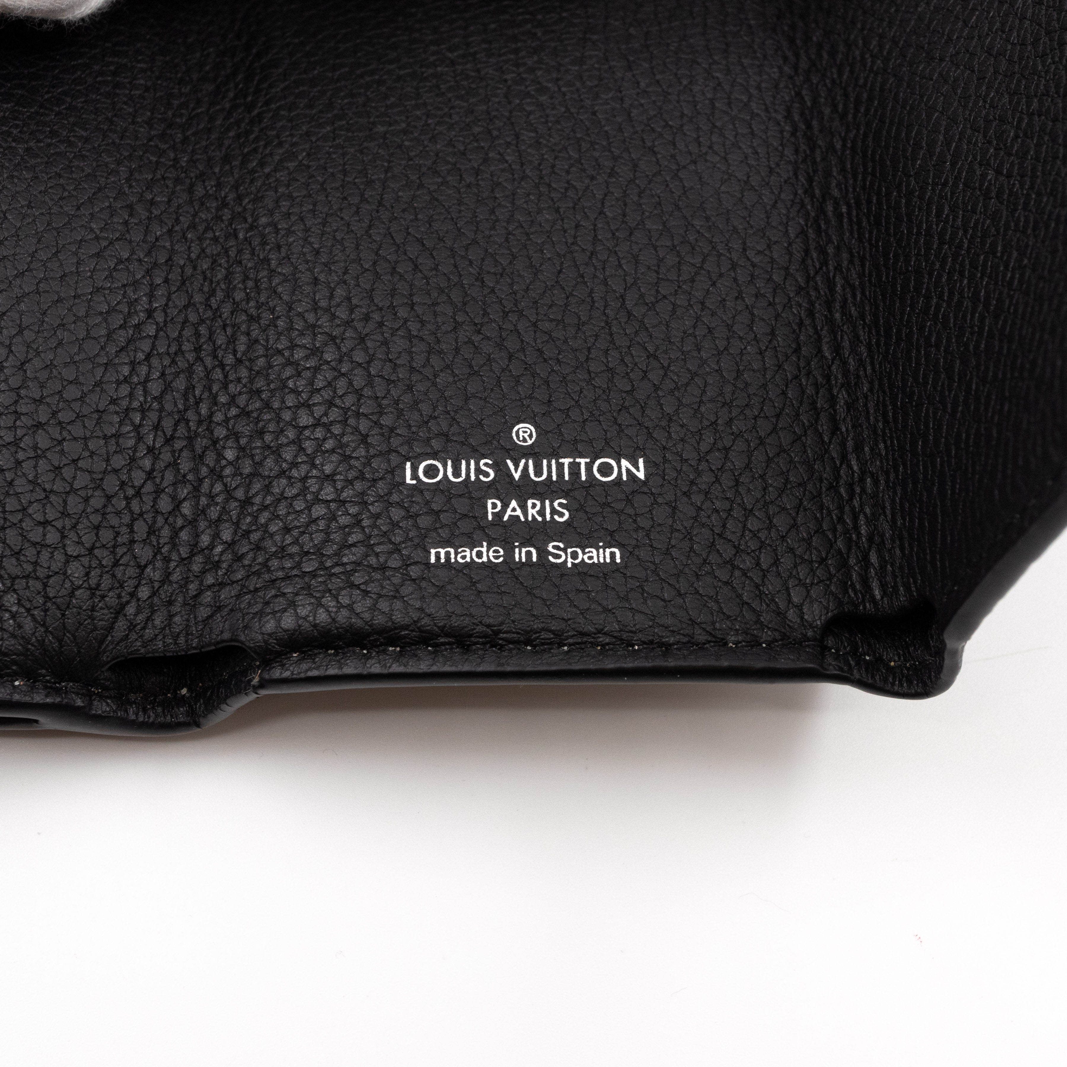 Lockmini Wallet Black Leather