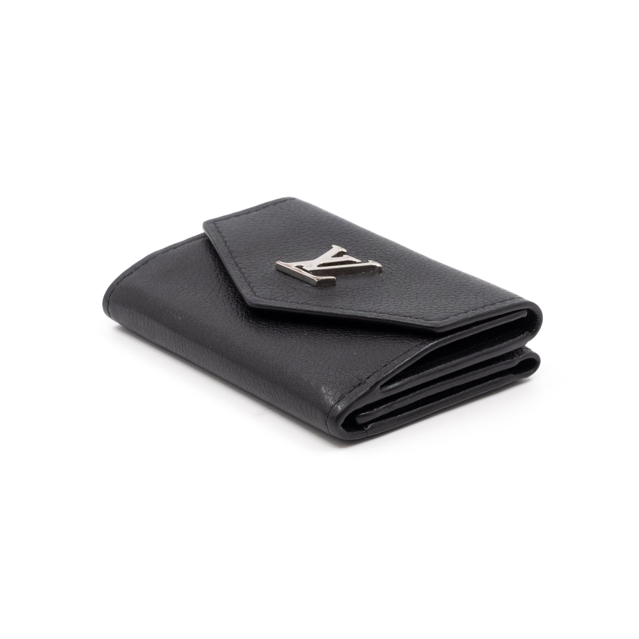Lockmini Wallet Black Leather