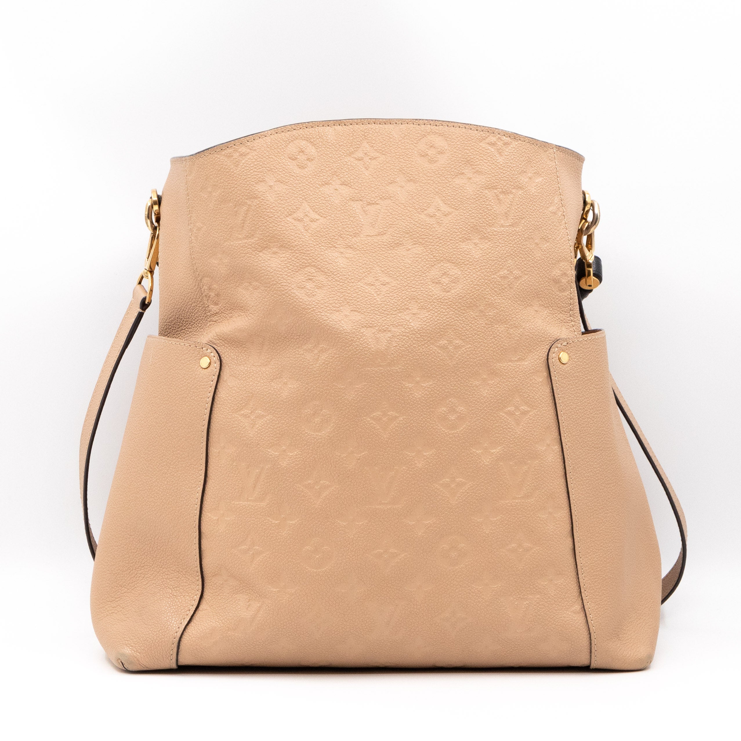 Bagetelle Hobo Monogram Empreinte Dune