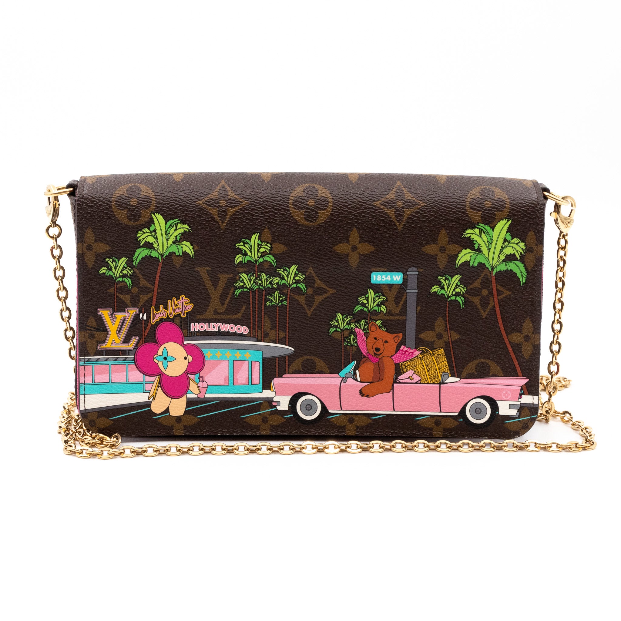 Pochette Felicie Monogram Vivienne Hollywood Drive