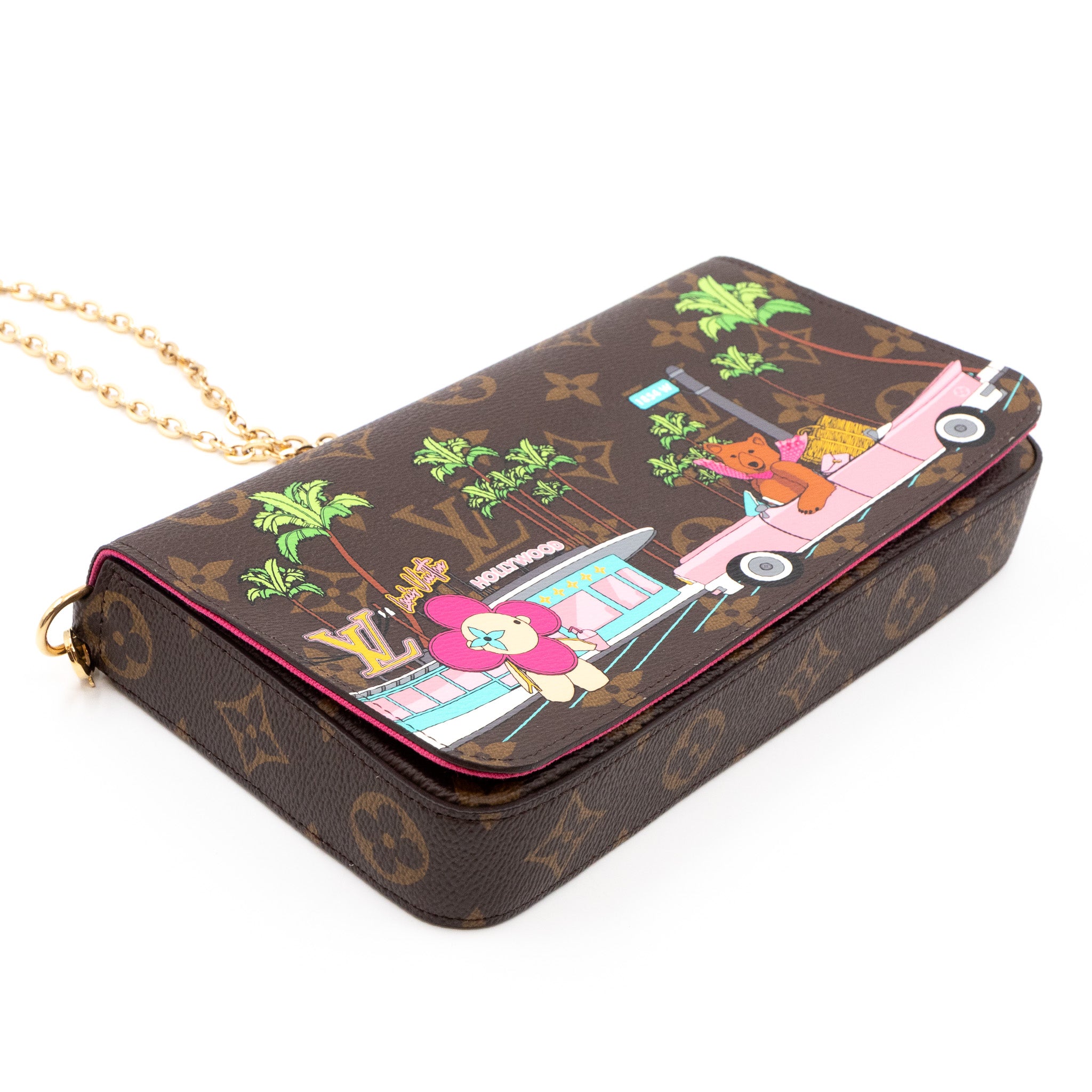 Pochette Felicie Monogram Vivienne Hollywood Drive