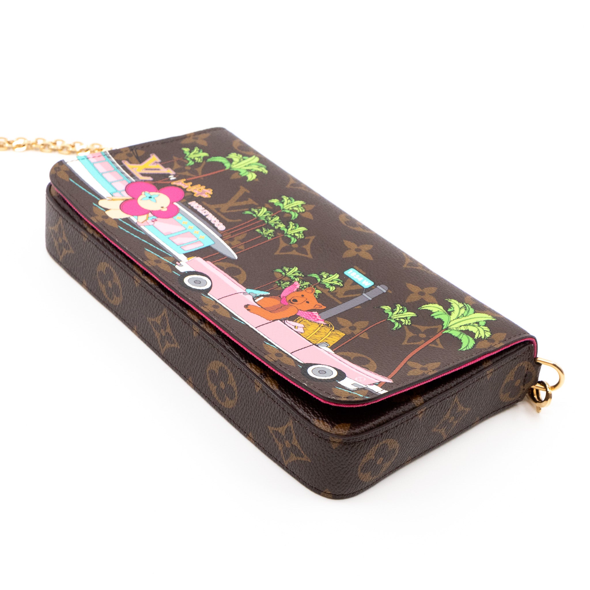 Pochette Felicie Monogram Vivienne Hollywood Drive