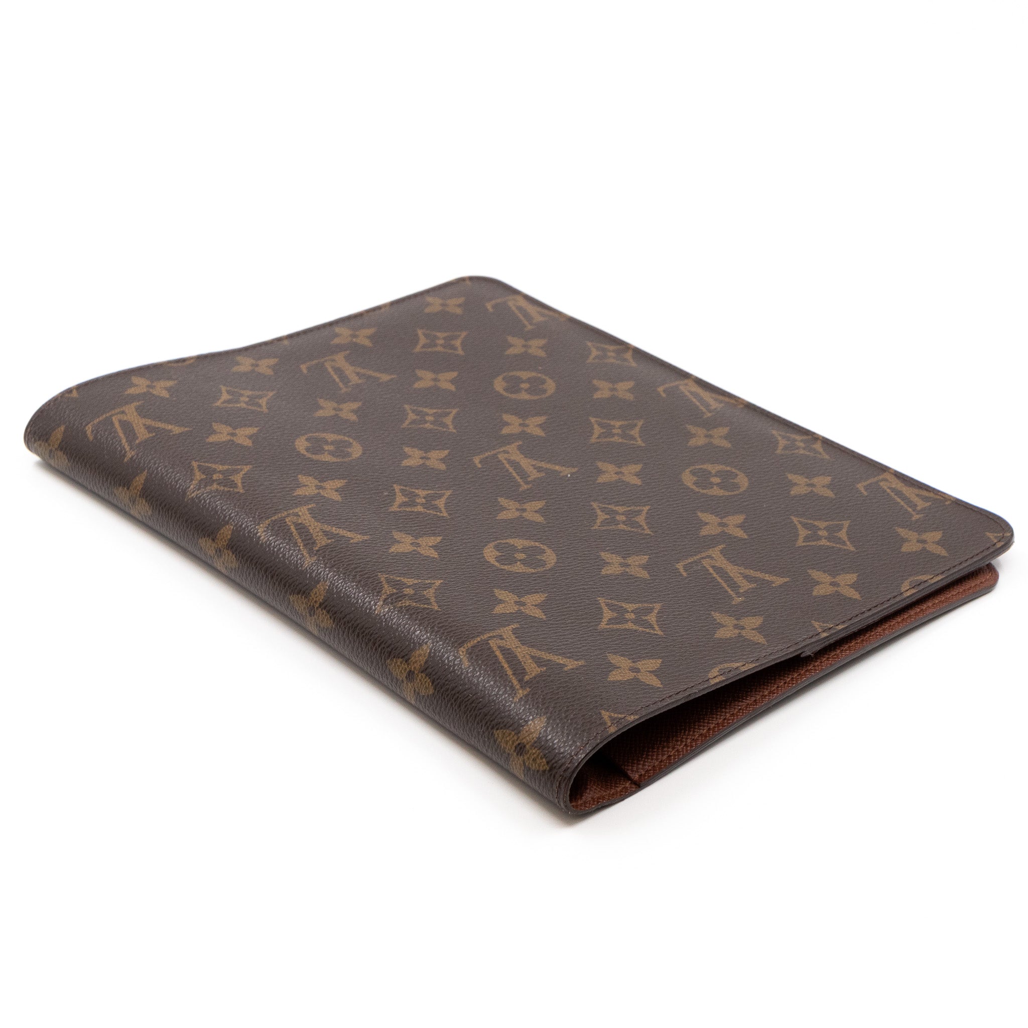 Desk Agenda Cover Monogram