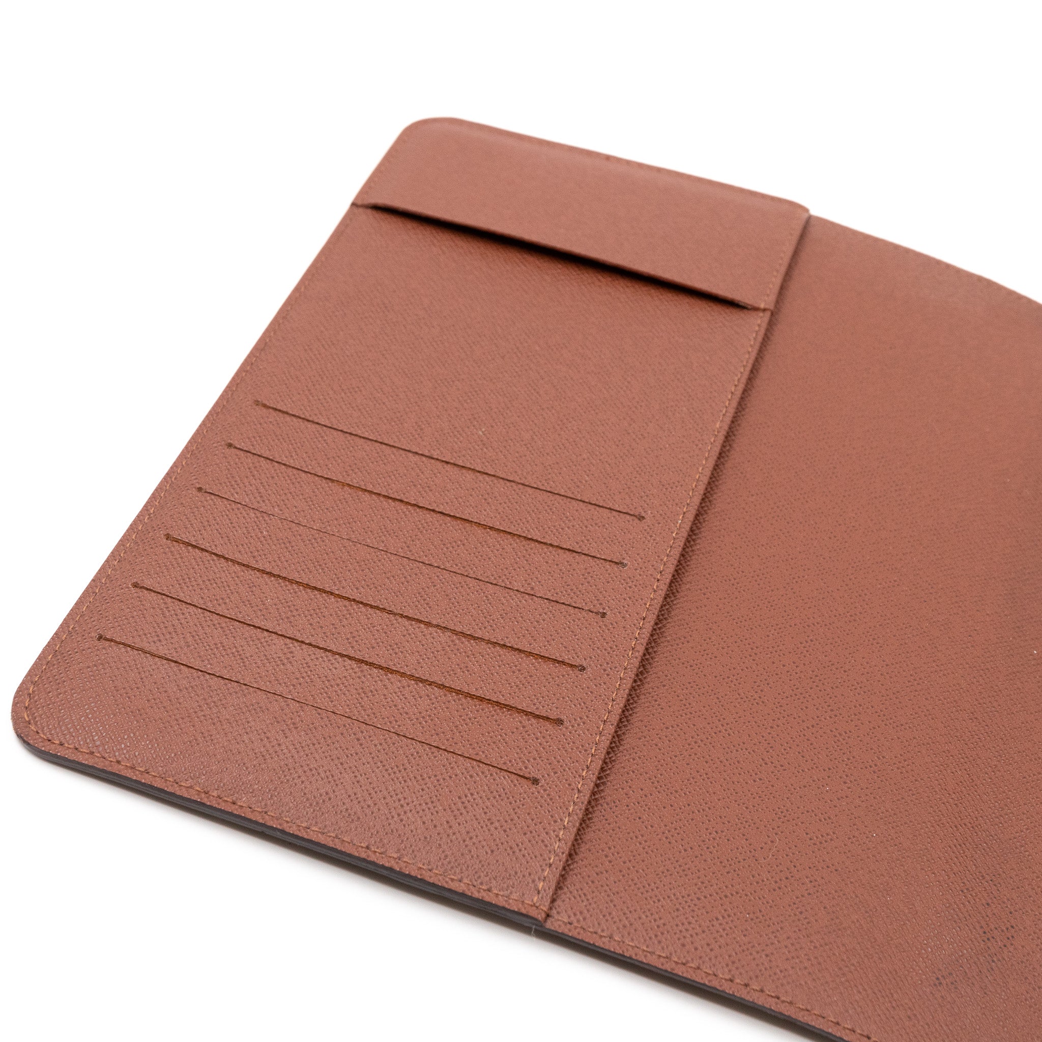 Desk Agenda Cover Monogram