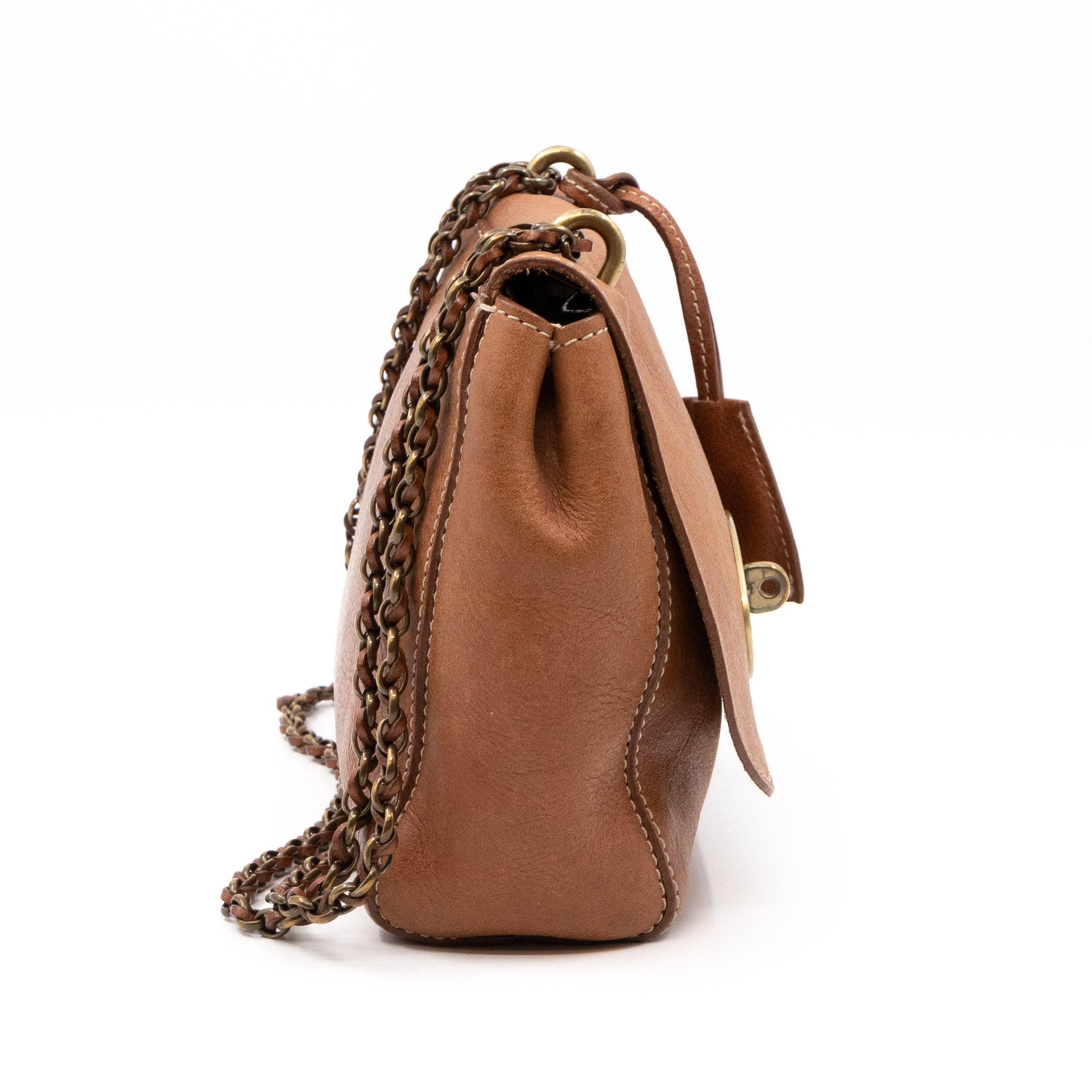 Lily Small Brown Leather