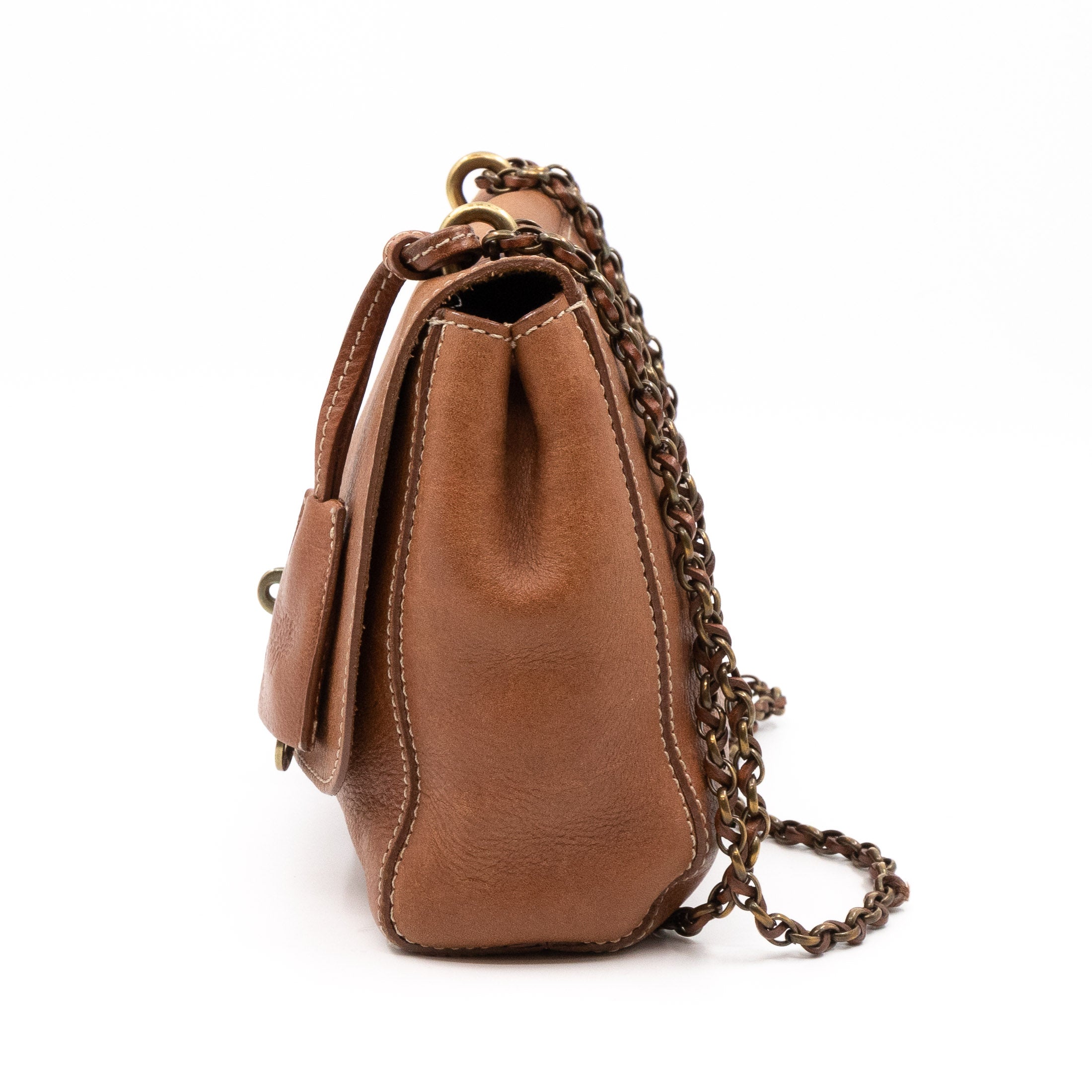 Lily Small Brown Leather