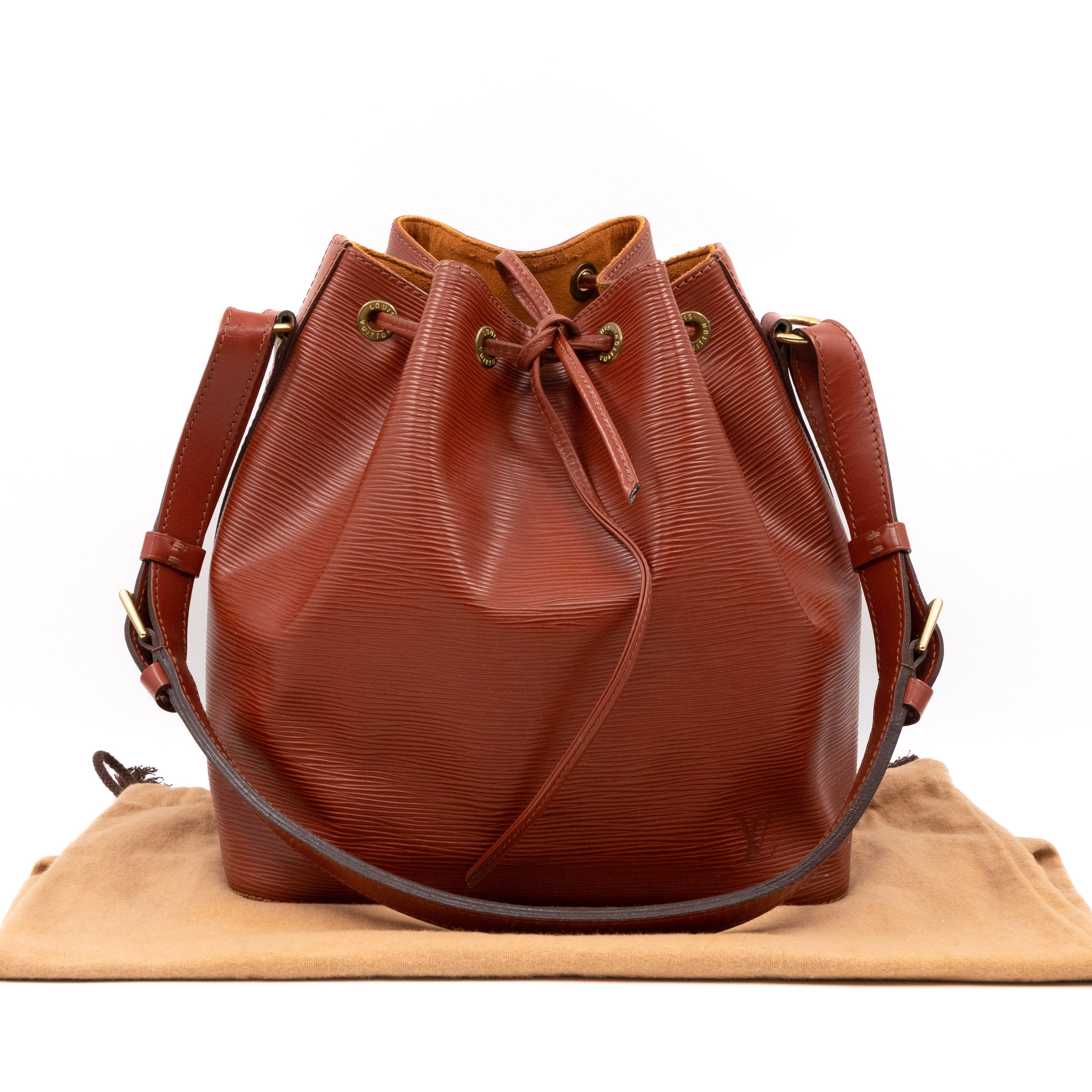 Petit Noe Epi Leather Kenyan Fawn