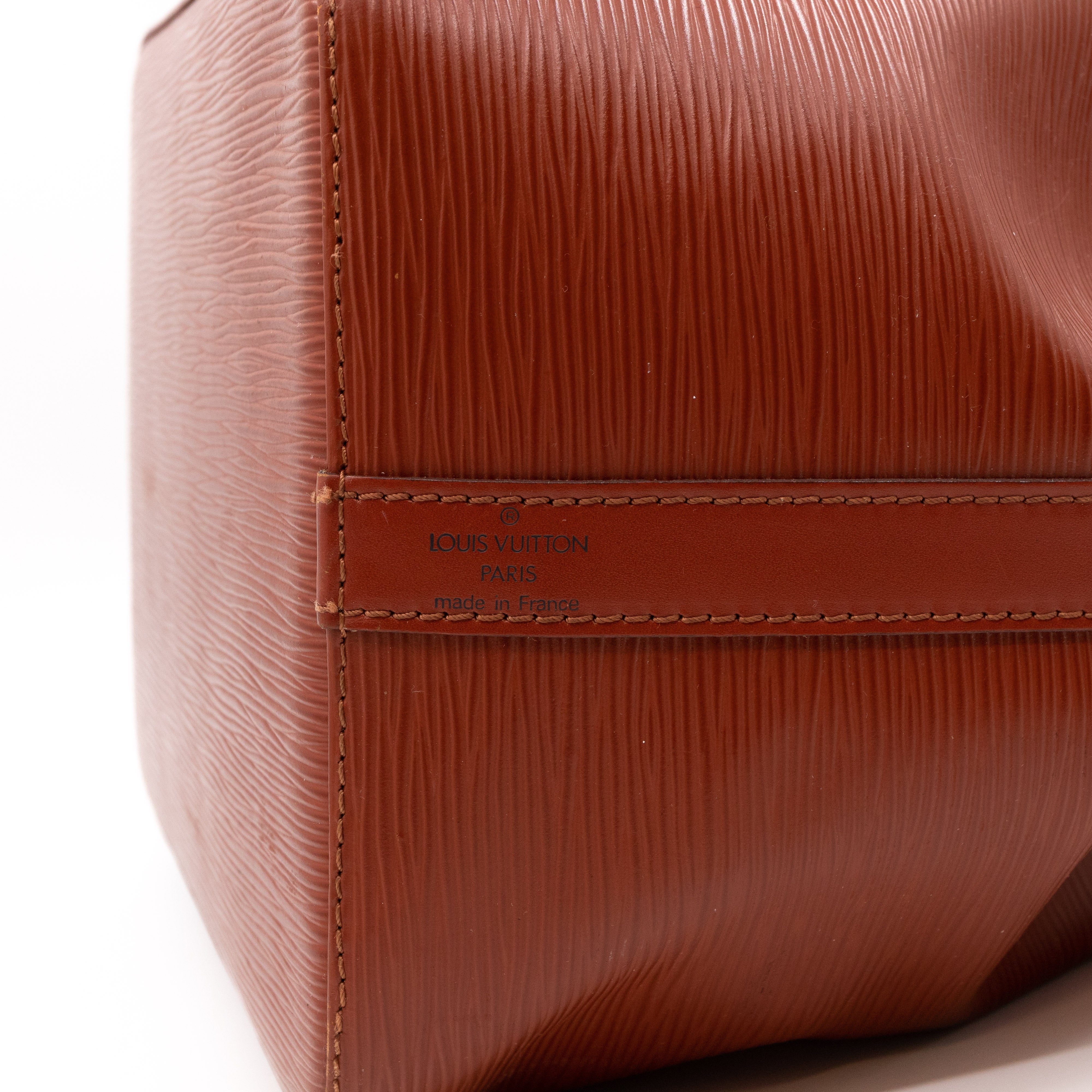 Petit Noe Epi Leather Kenyan Fawn