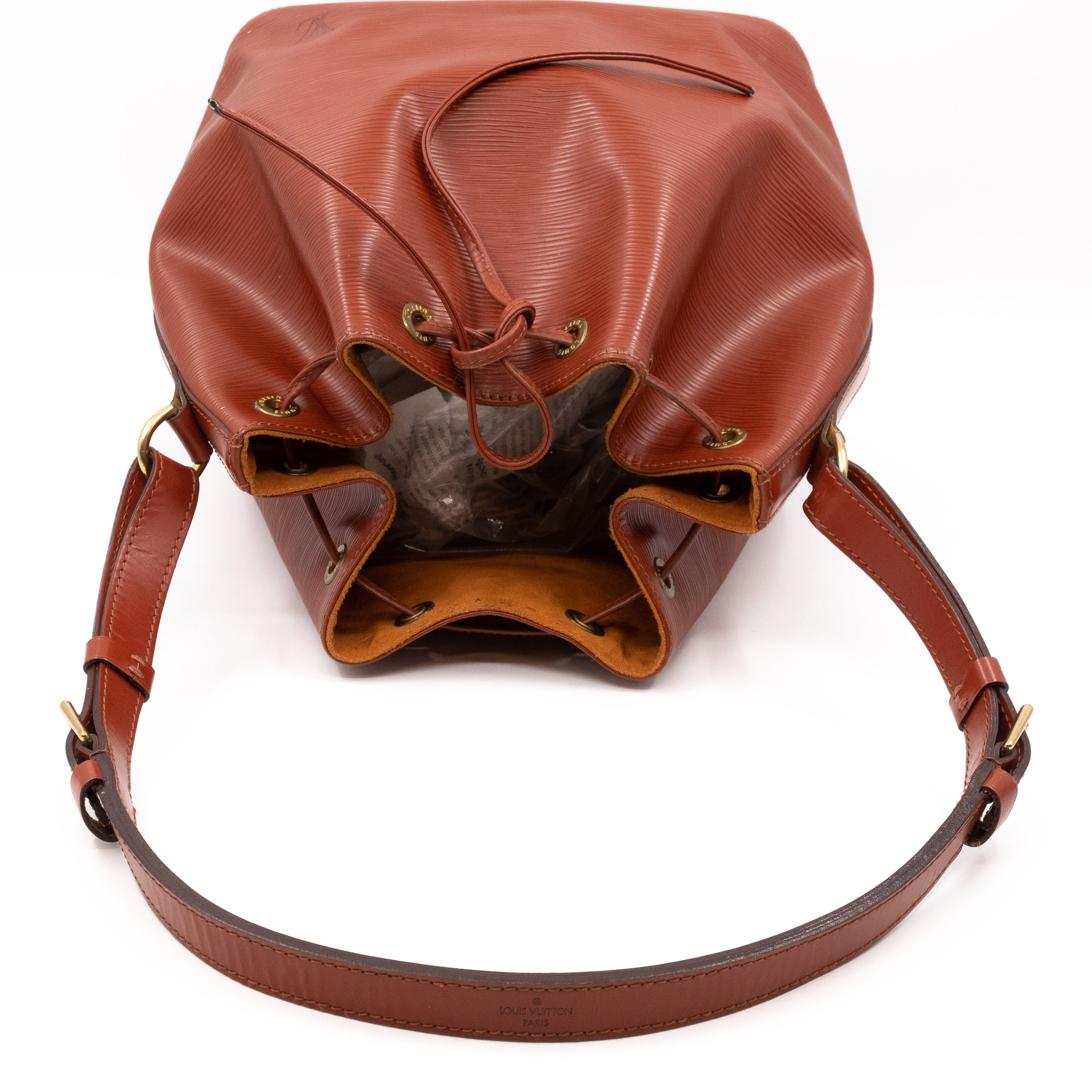 Petit Noe Epi Leather Kenyan Fawn