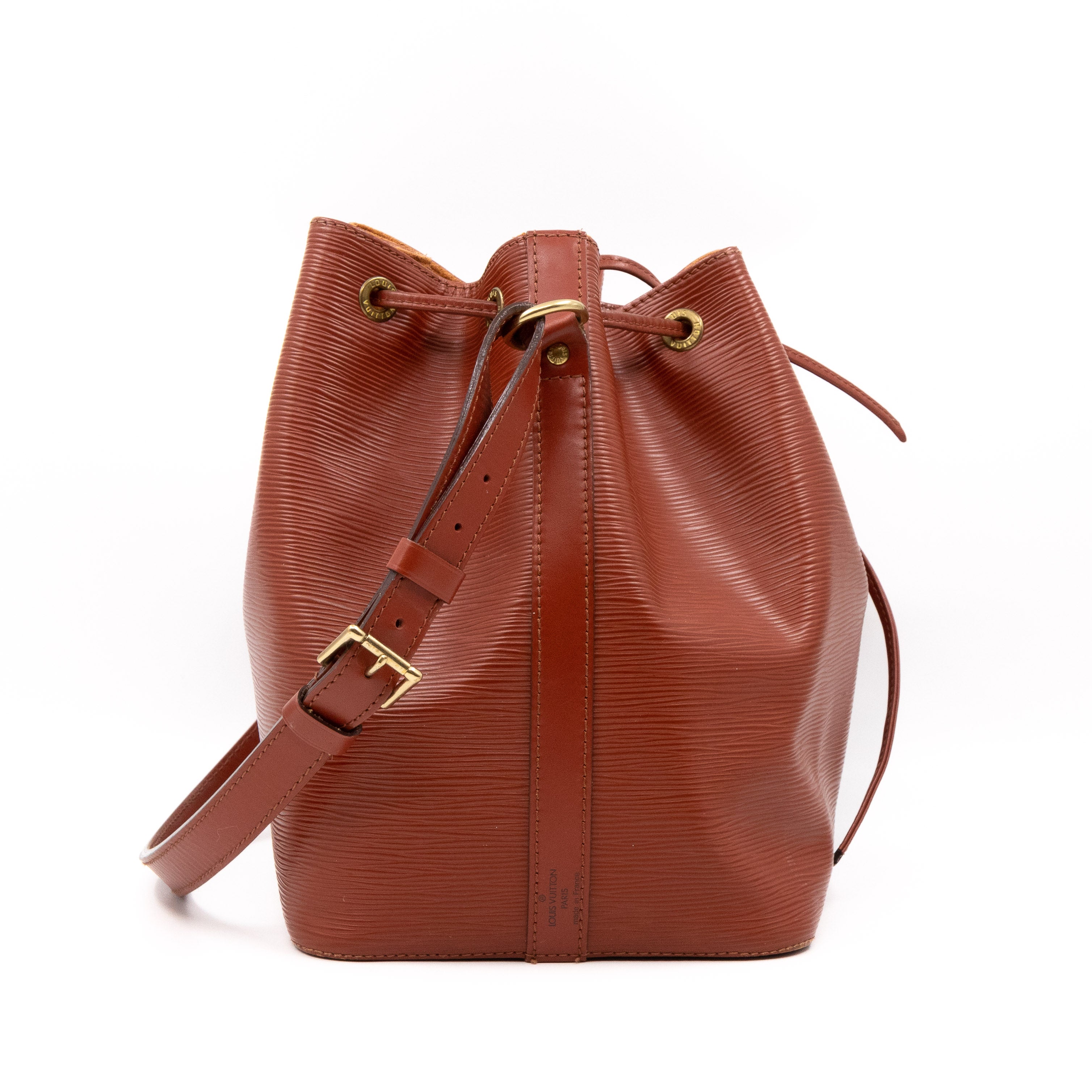Petit Noe Epi Leather Kenyan Fawn