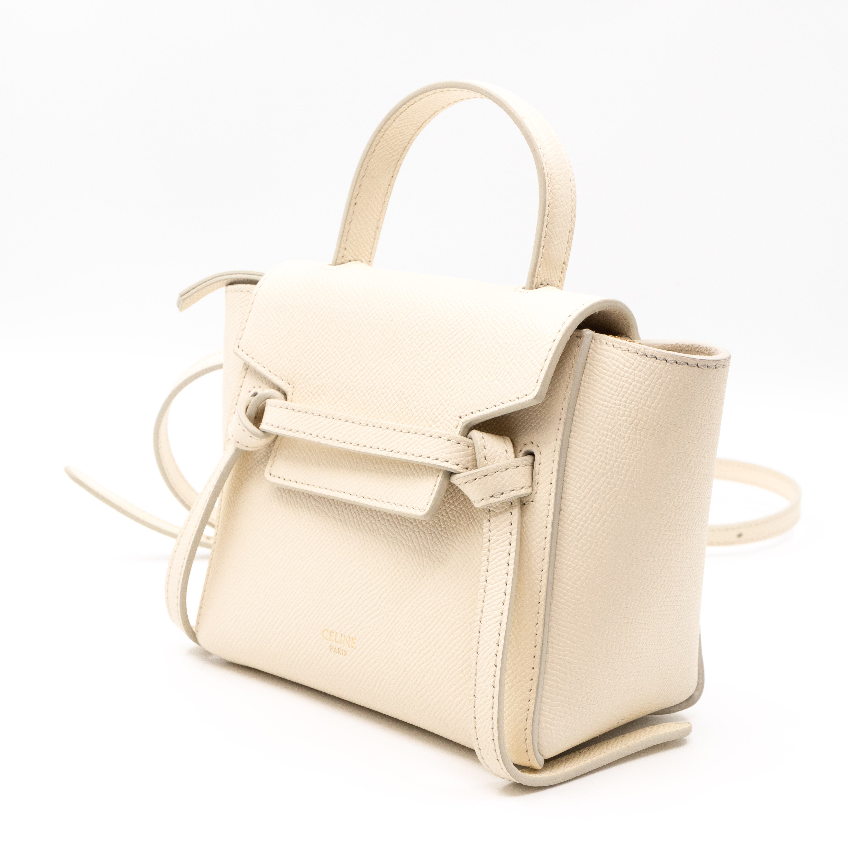 Pico Belt Bag Ecru Leather