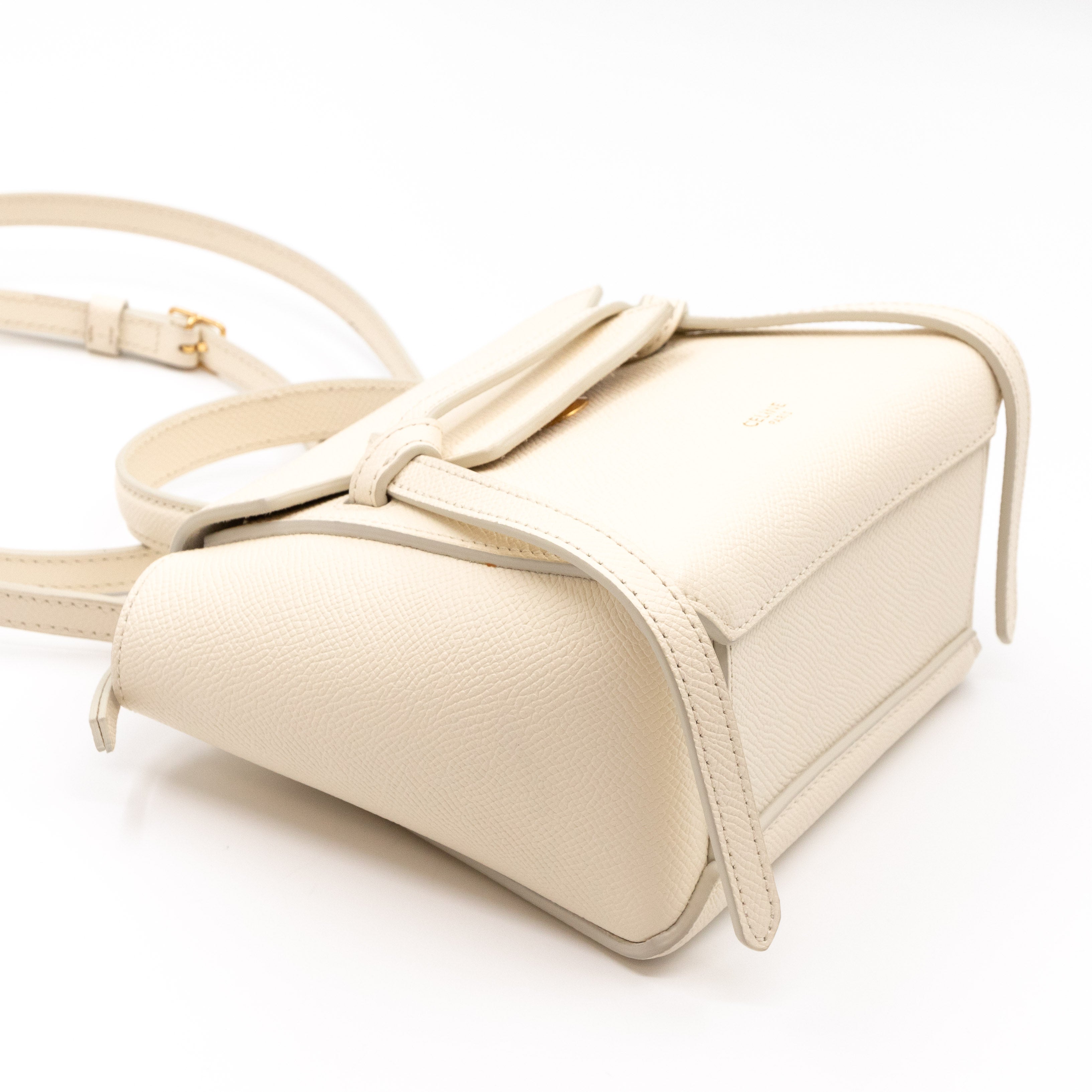 Pico Belt Bag Ecru Leather