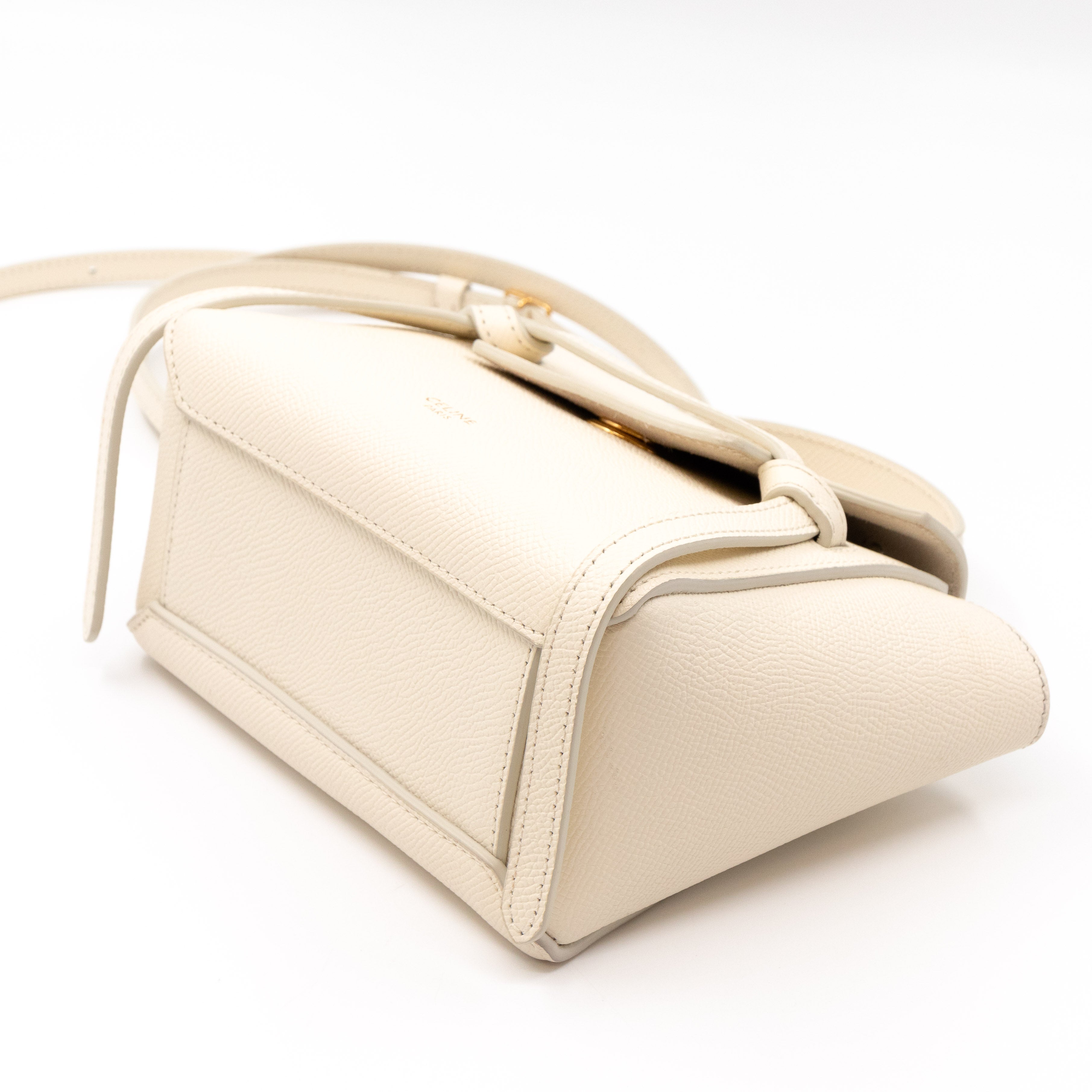 Pico Belt Bag Ecru Leather